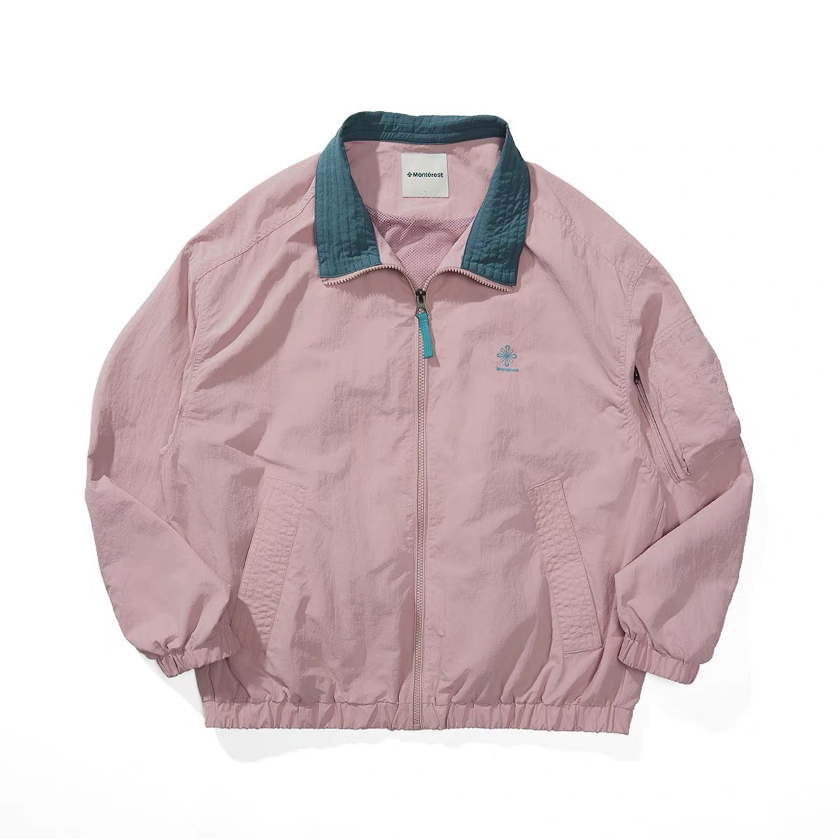 NOTH 撞色立領風衣