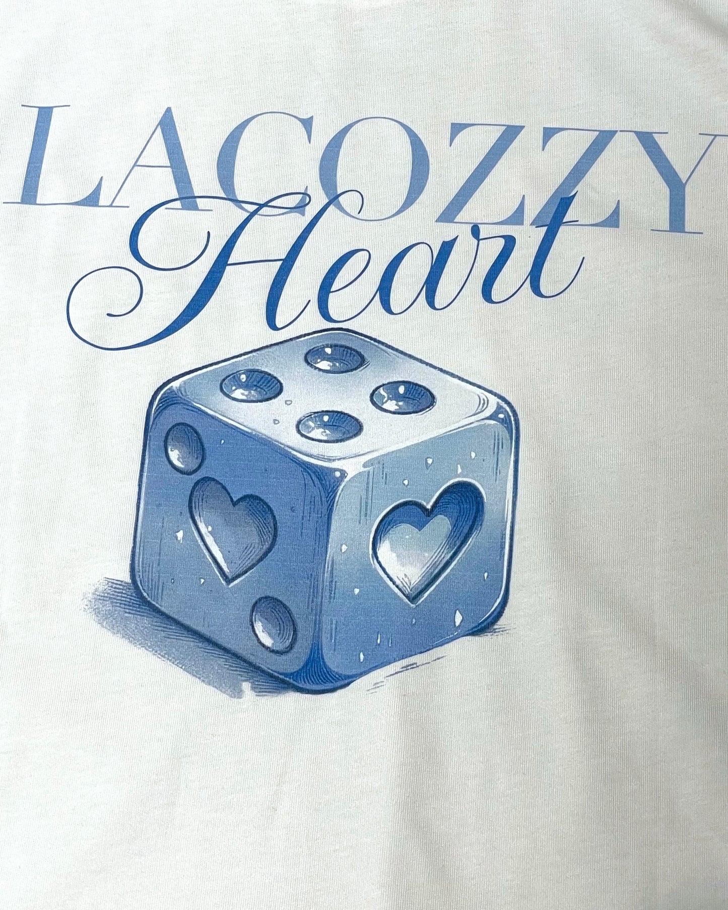 LACOZZY Heart Dice Tee