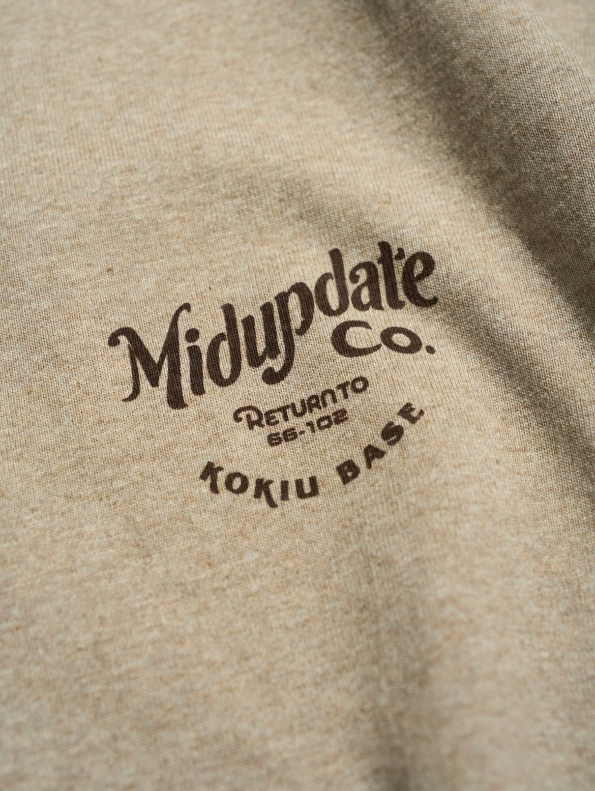 MUD 圓標印花短Tee