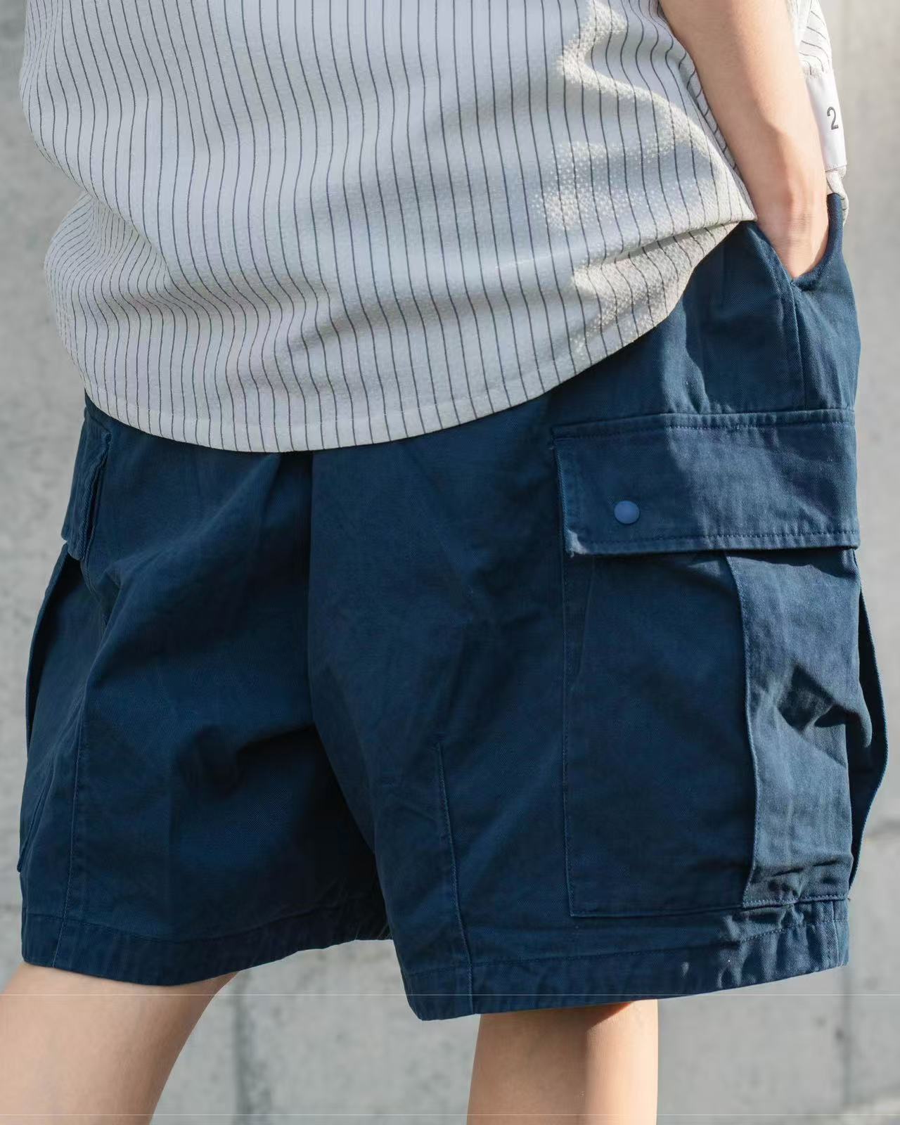 ORDINARY WASHED UTILITY CARGO SHORTS