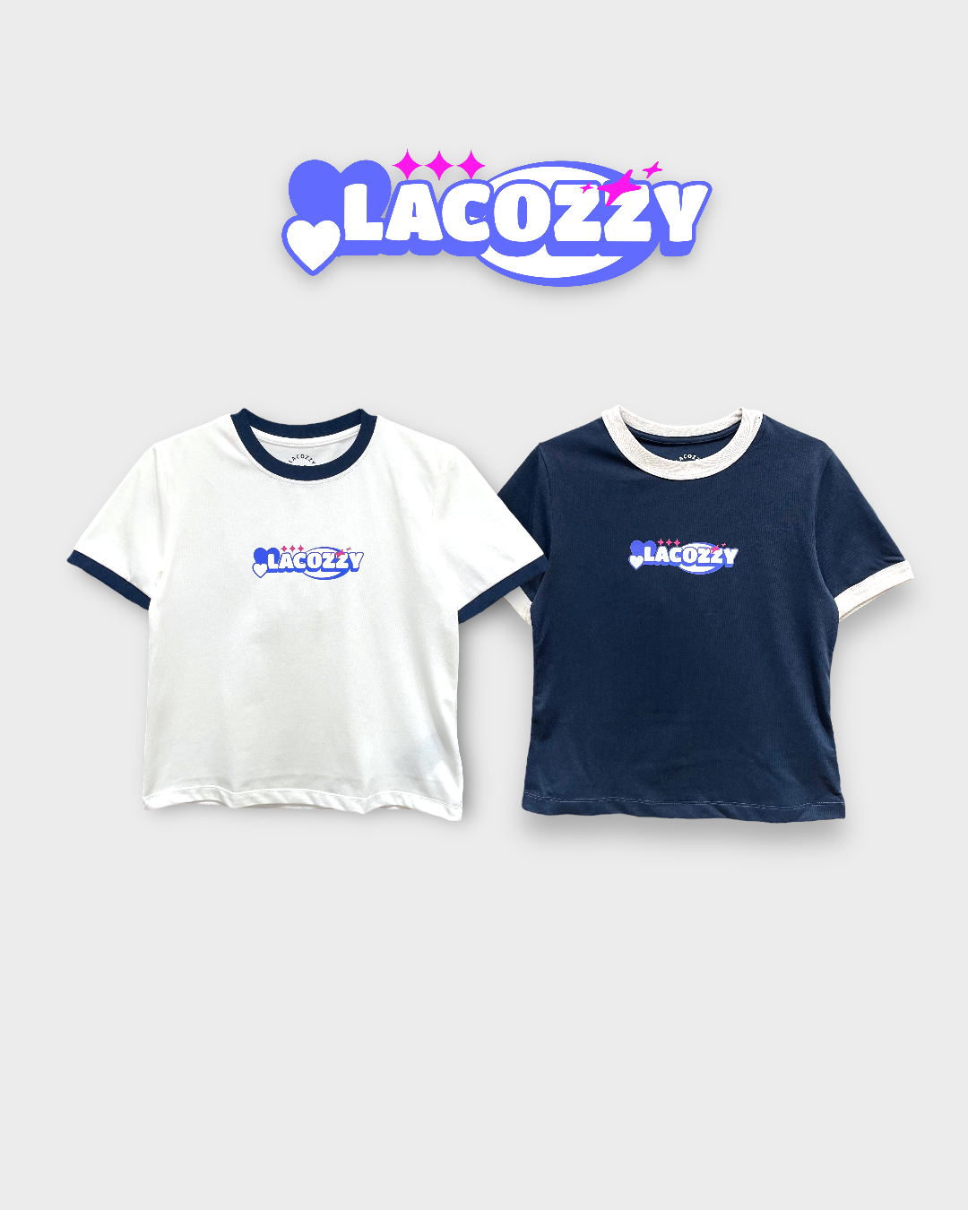 LACOZZY Y2K Logo Tee