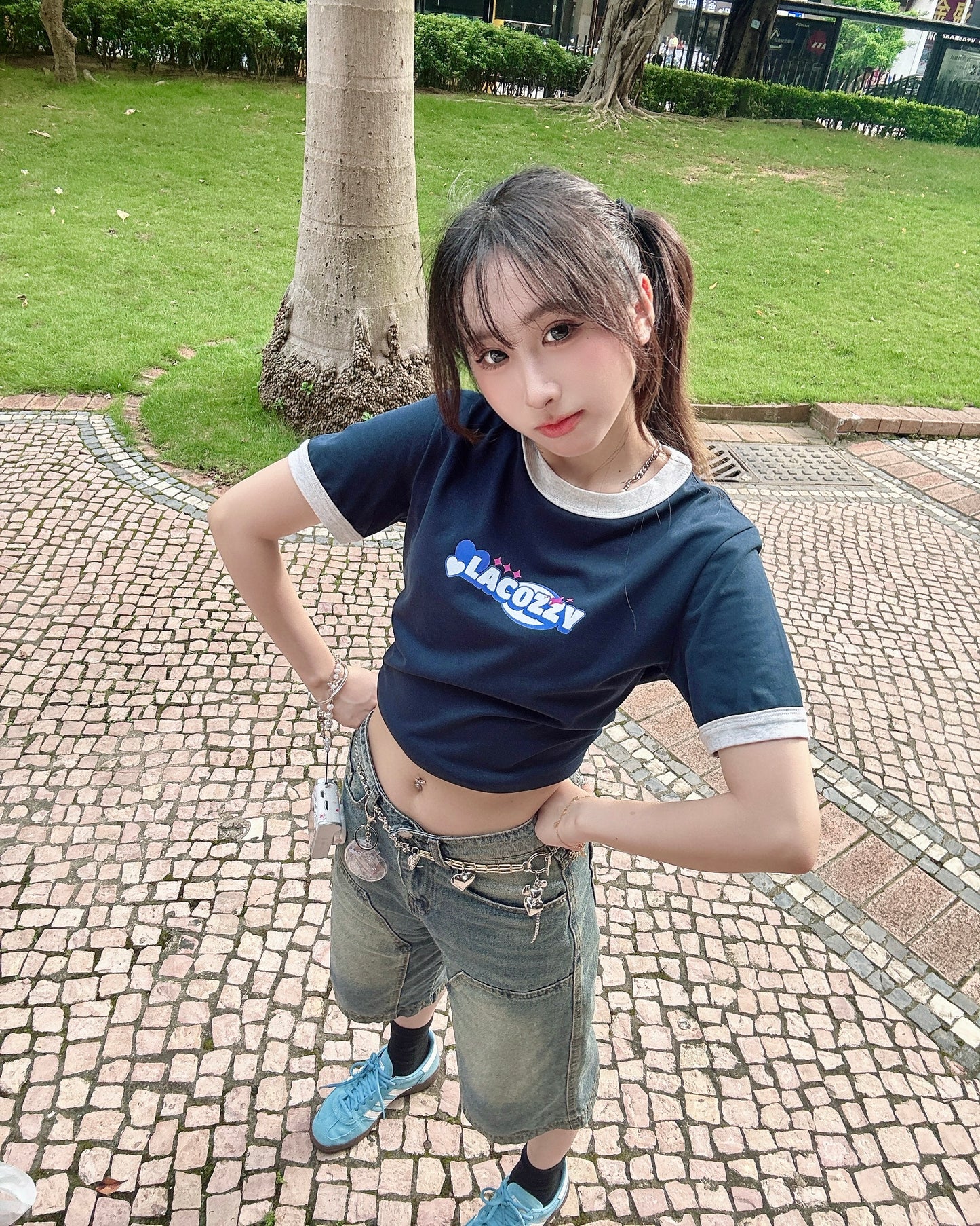 LACOZZY Y2K Logo Tee