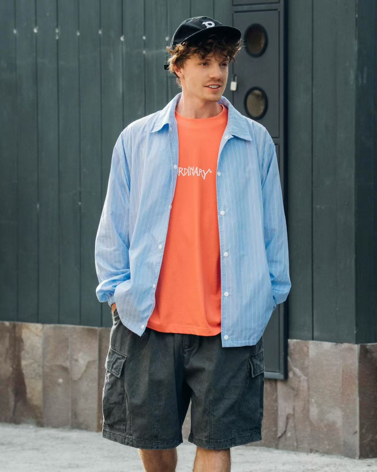 ORDINARY WASHED UTILITY CARGO SHORTS