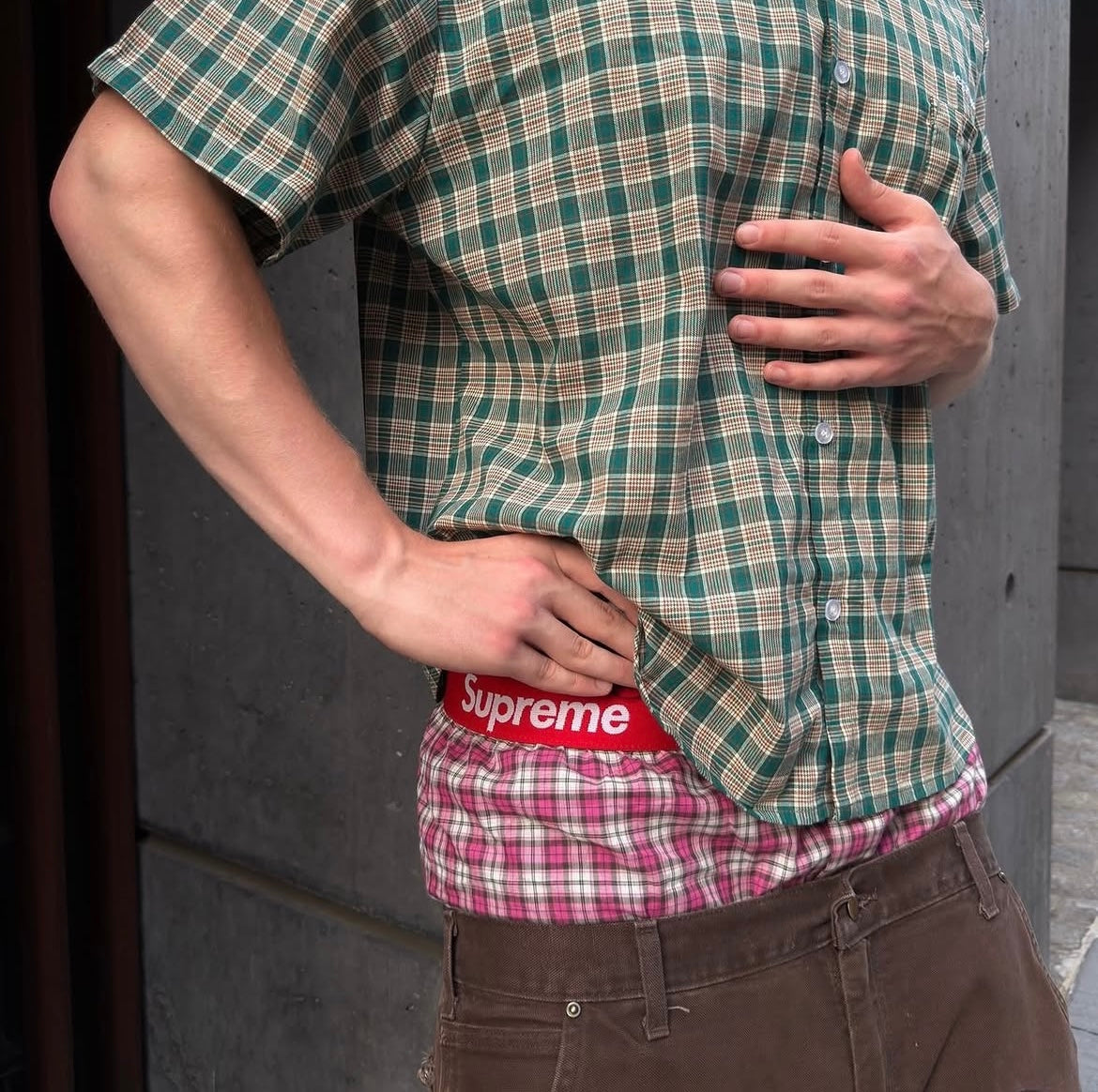 Supreme FW26 Hanes Plaid Boxers (4 Pack)