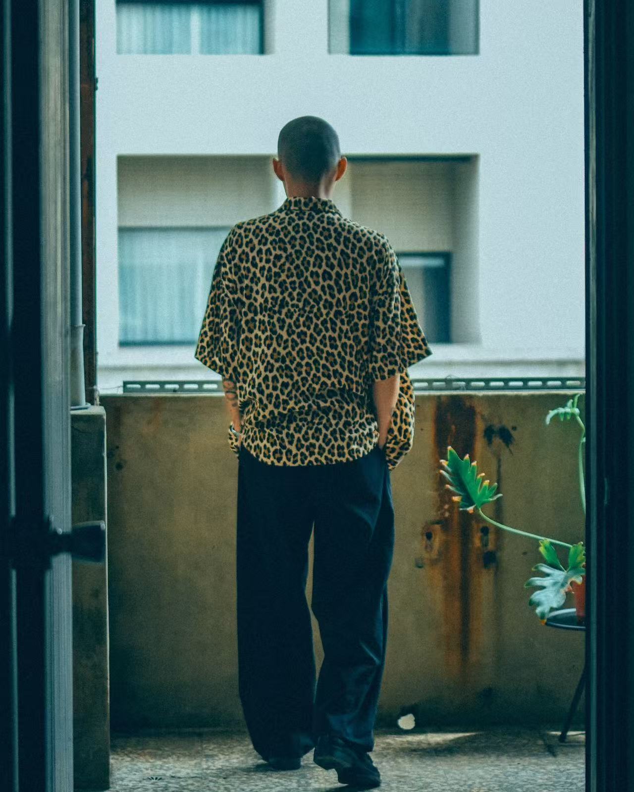 ORDINARY 圖騰天絲古巴襯衫
