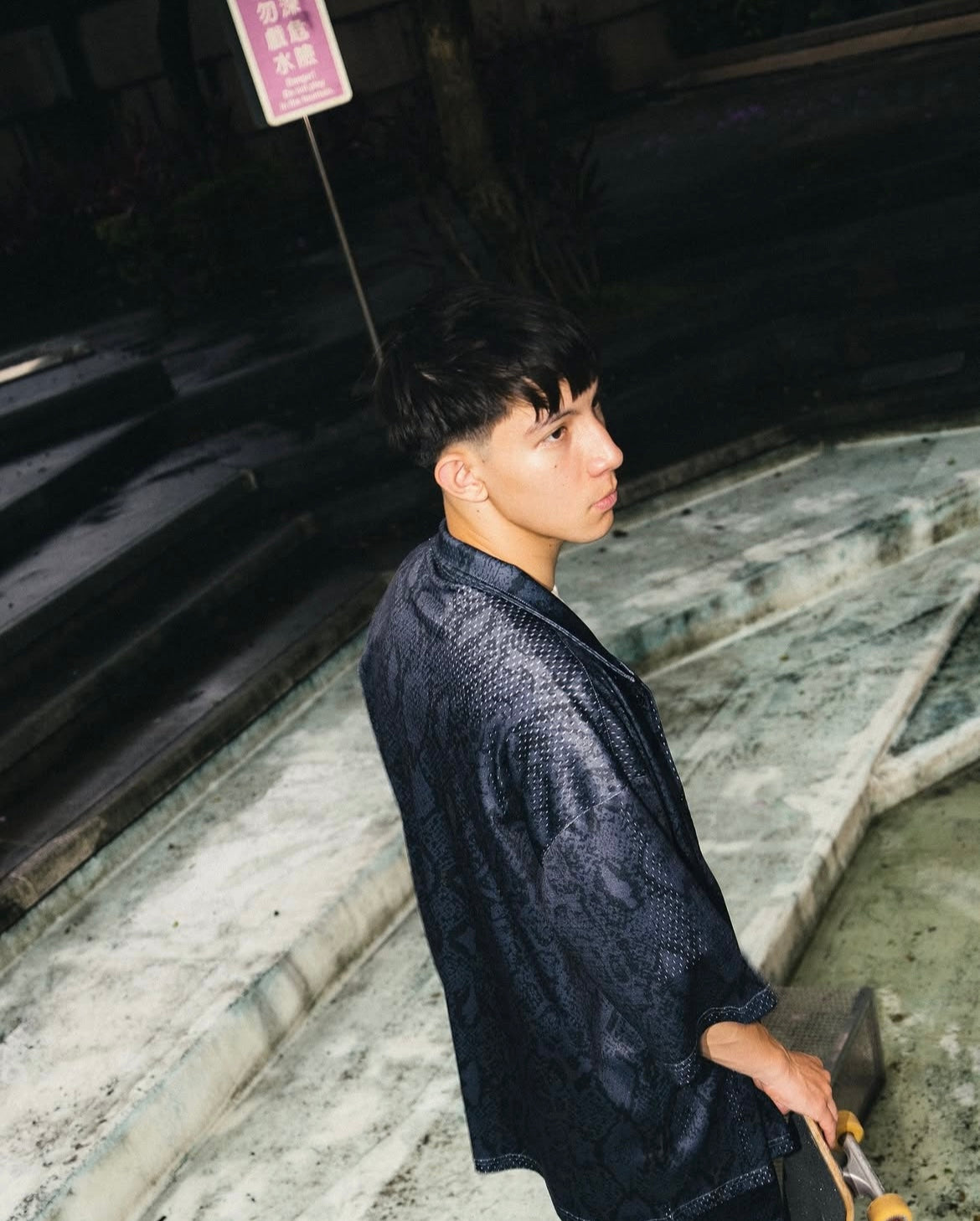 IDE Skin Shirt/蛇紋襯衫