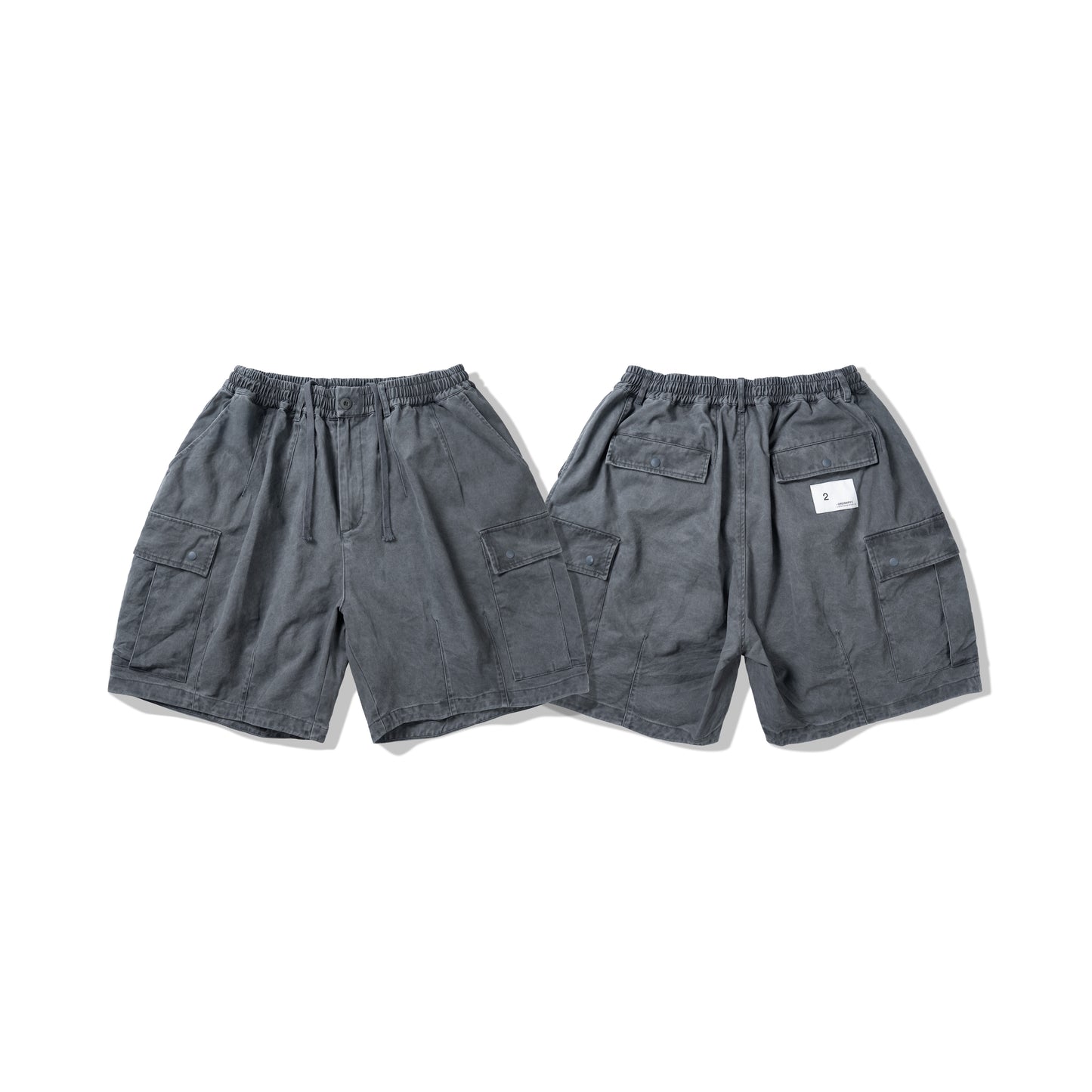 ORDINARY WASHED UTILITY CARGO SHORTS
