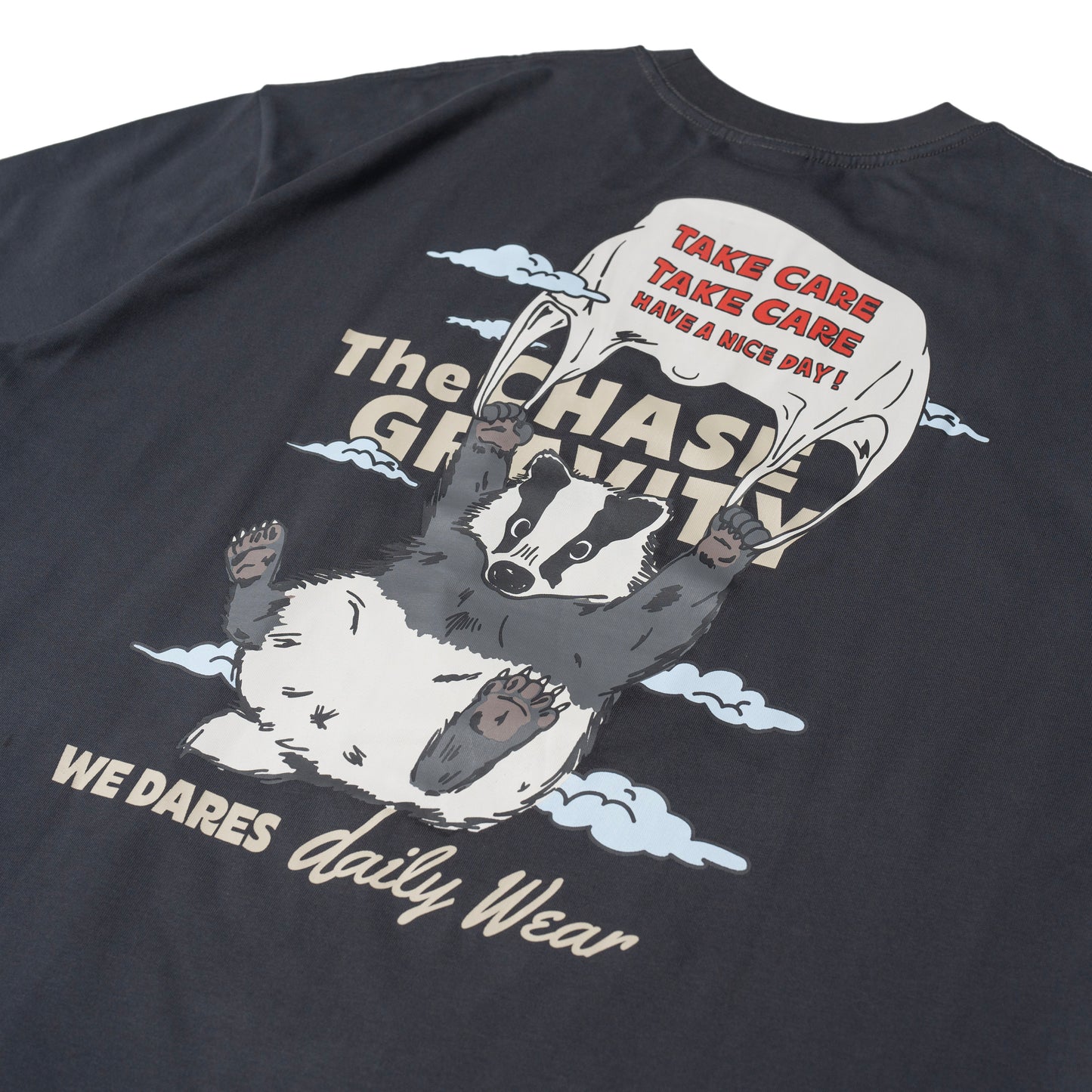 ORDINARY 趣味降落獾短Tee