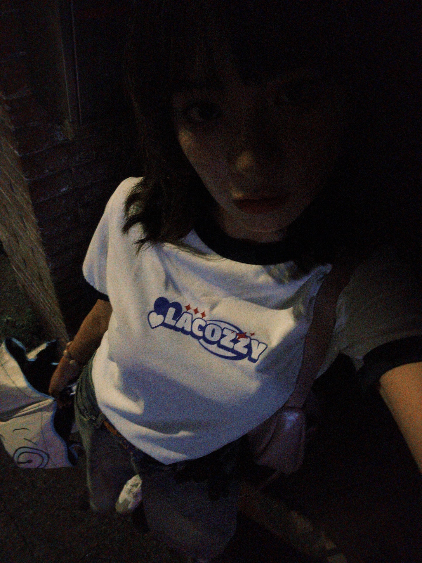 LACOZZY Y2K Logo Tee