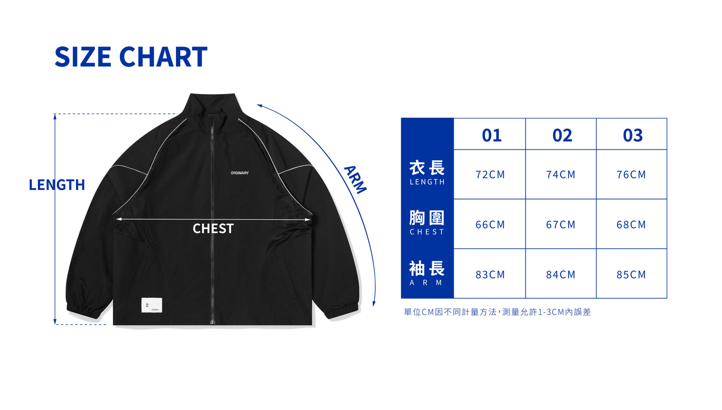 ORDINARY 水痕蛇紋訓練外套