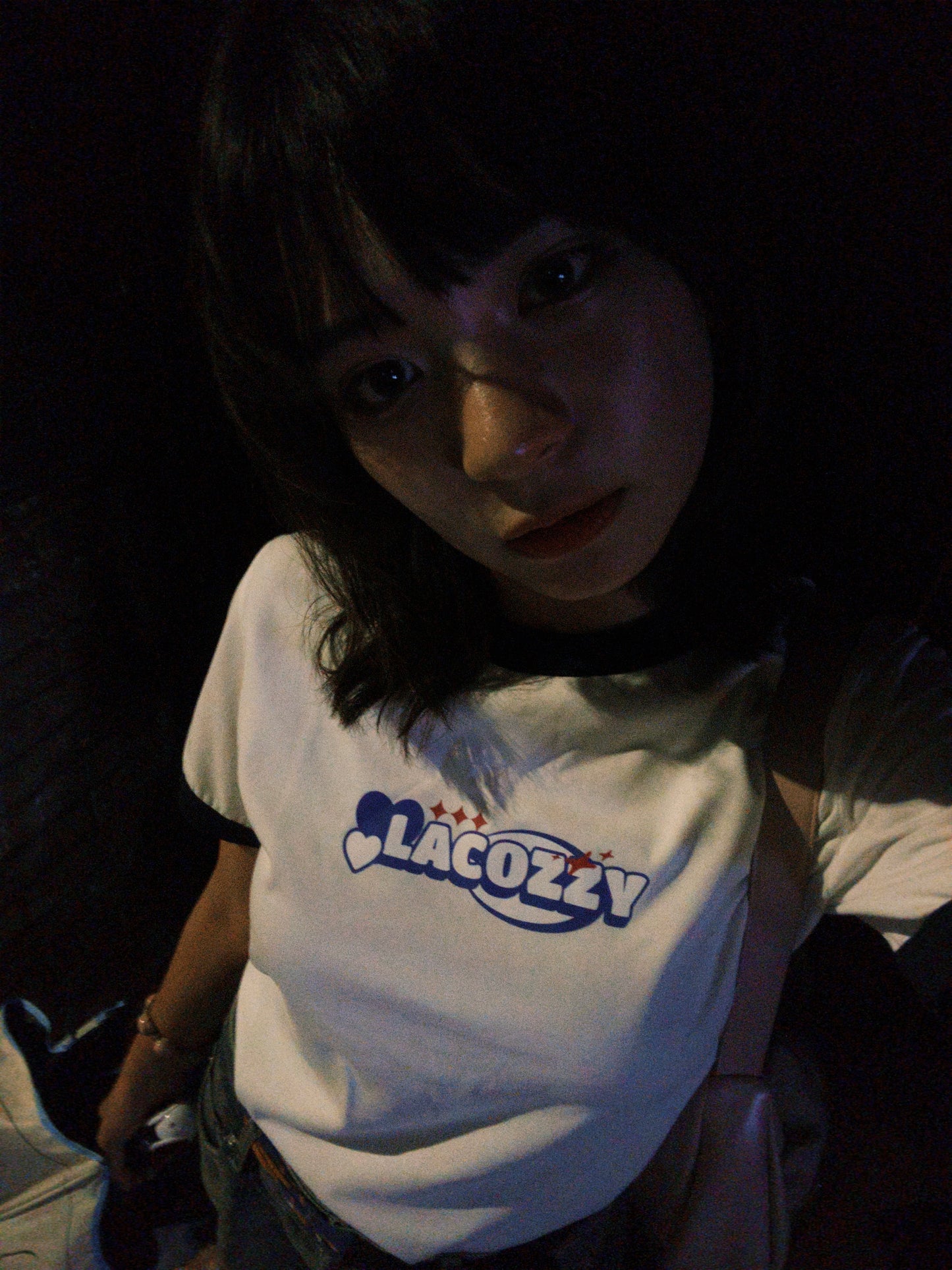 LACOZZY Y2K Logo Tee