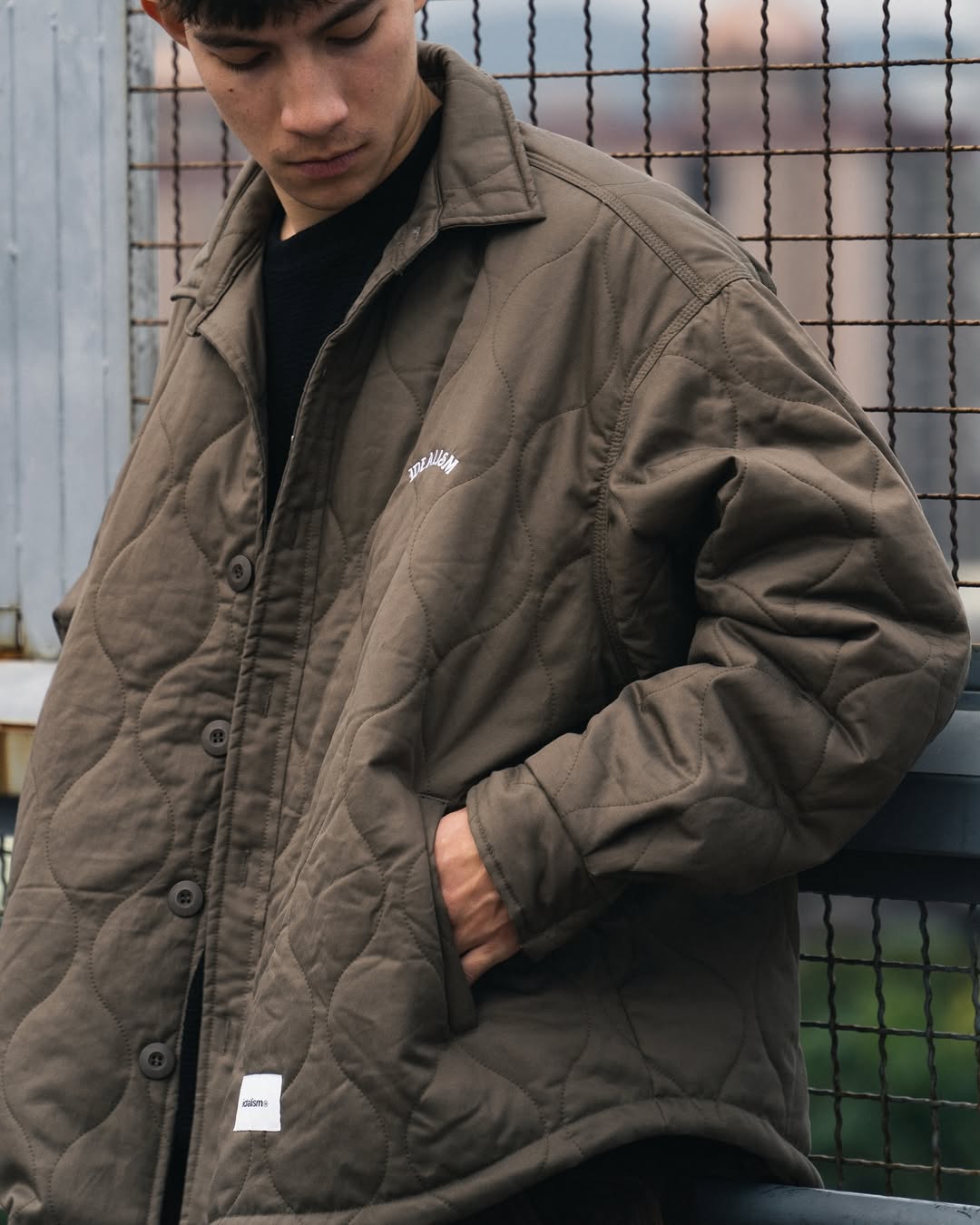 IDE Quilted Shirt Jacket/襯衫外套