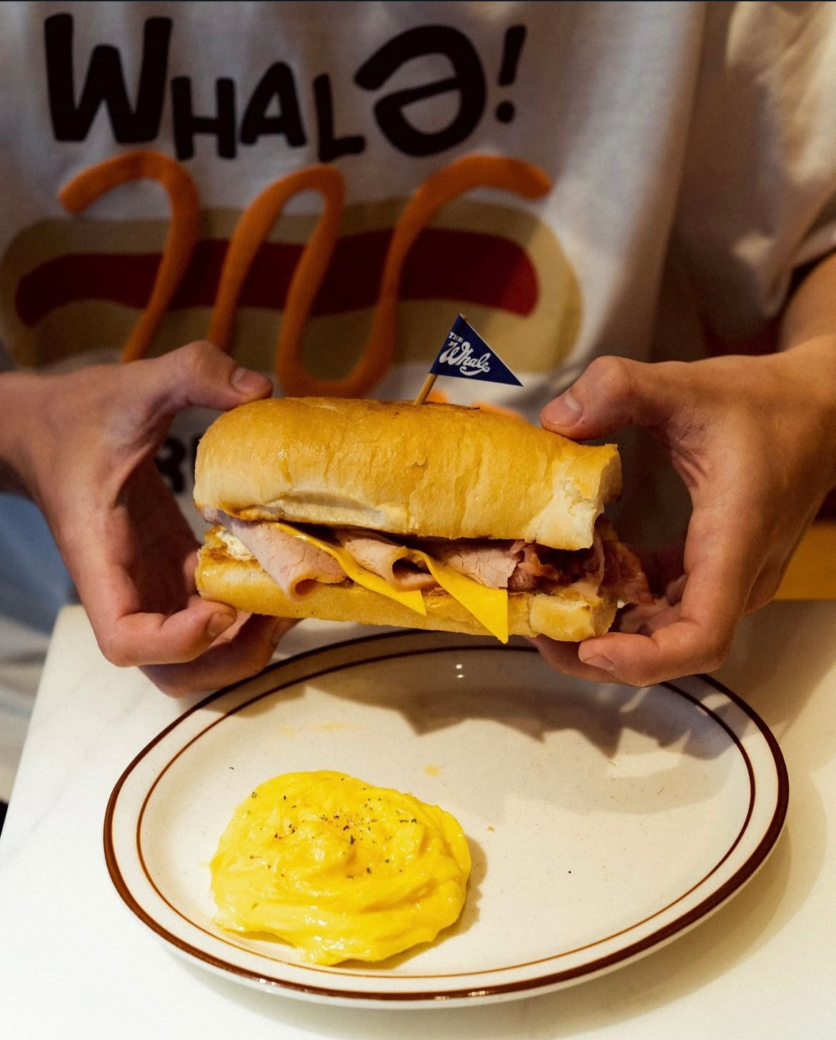 IDE WHALe Hotdog Tee