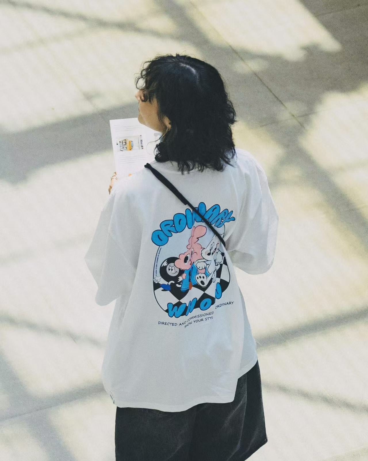 ORDINARY X WHONWHON CHARACTER TEE