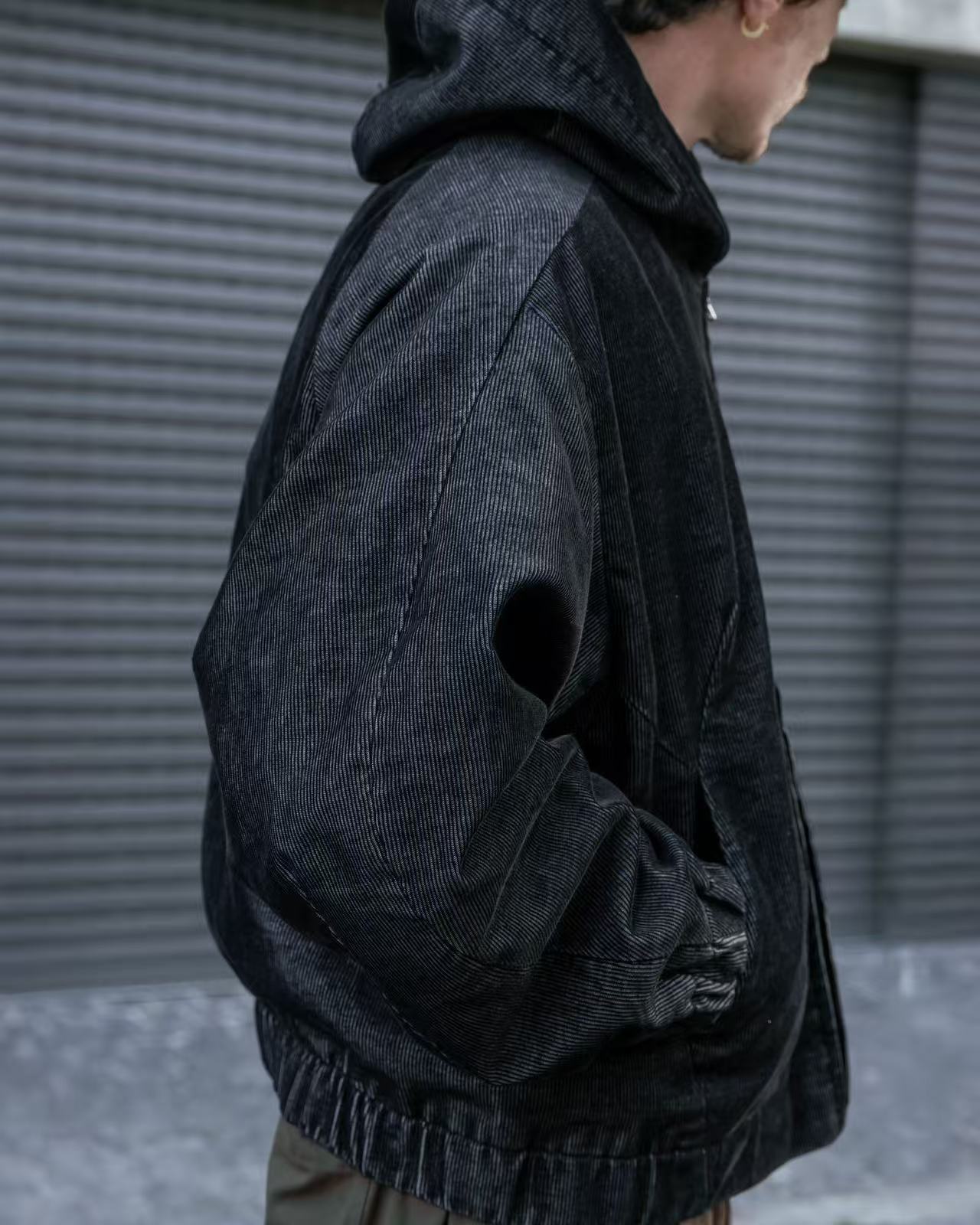 ORDINARY 水洗燈芯絨連帽外套