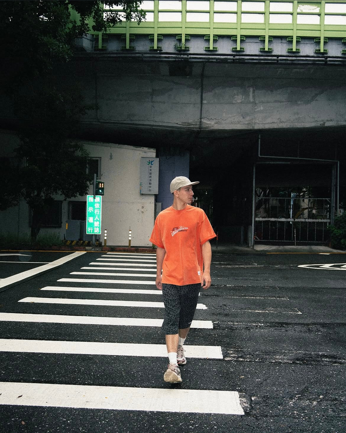 IDE Crow Wash Tee/烏鴉水洗短Tee