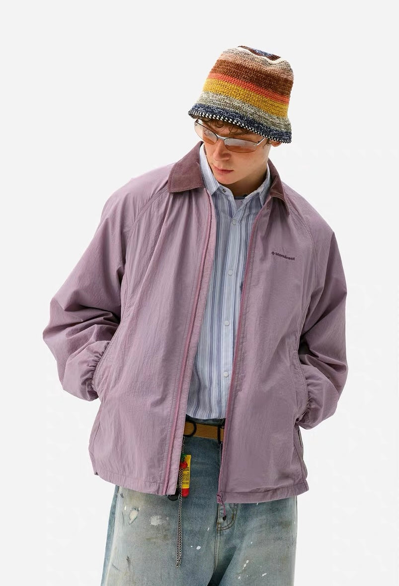 NOTH 燈芯絨翻領教練外套