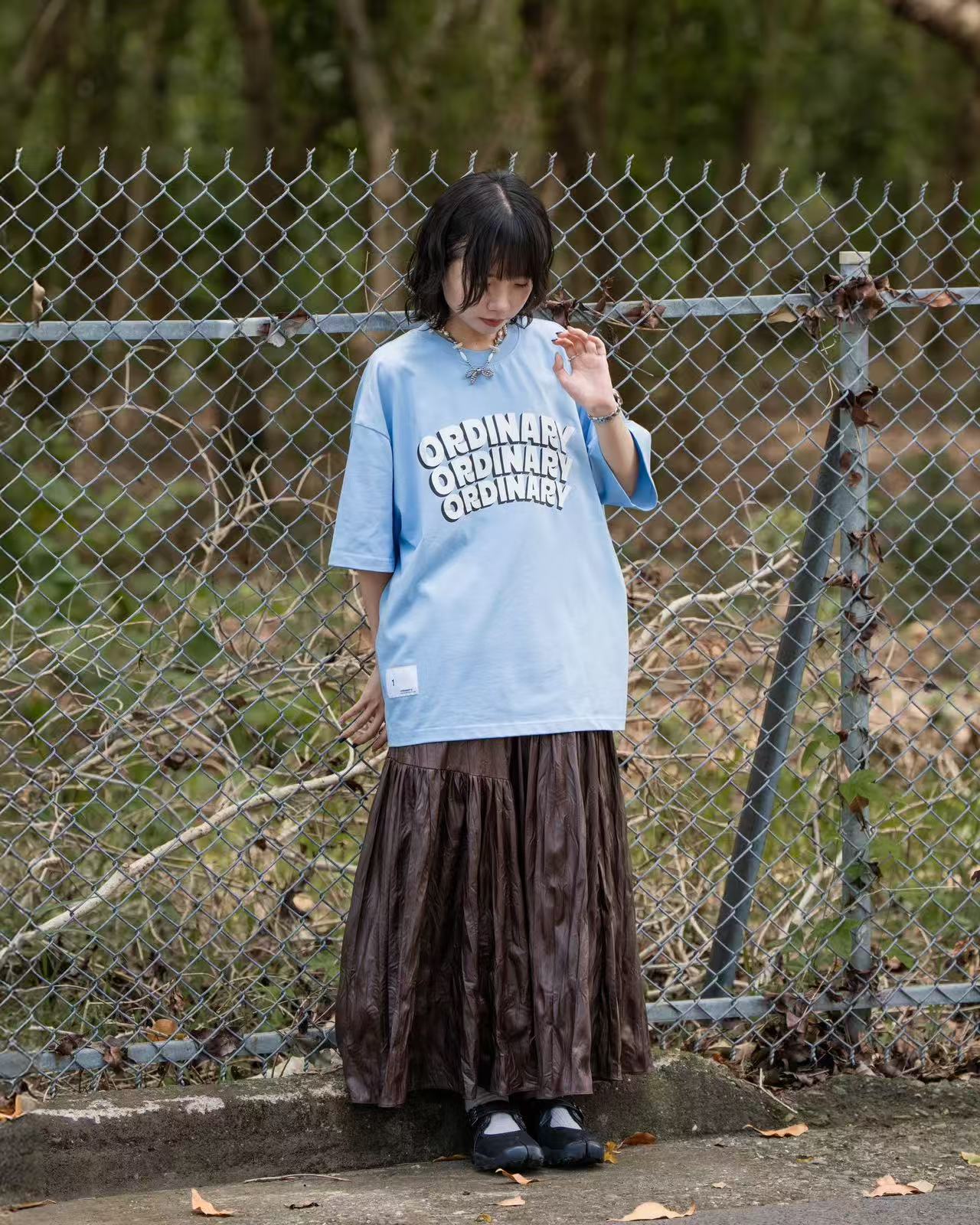 ORDINARY 趣味降落獾短Tee
