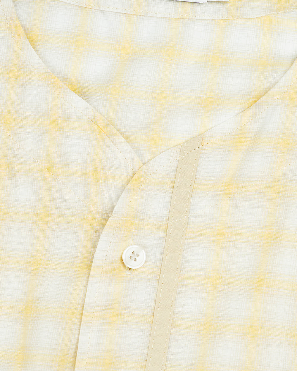 IDE Check Baseball Shirt/格紋棒球衫