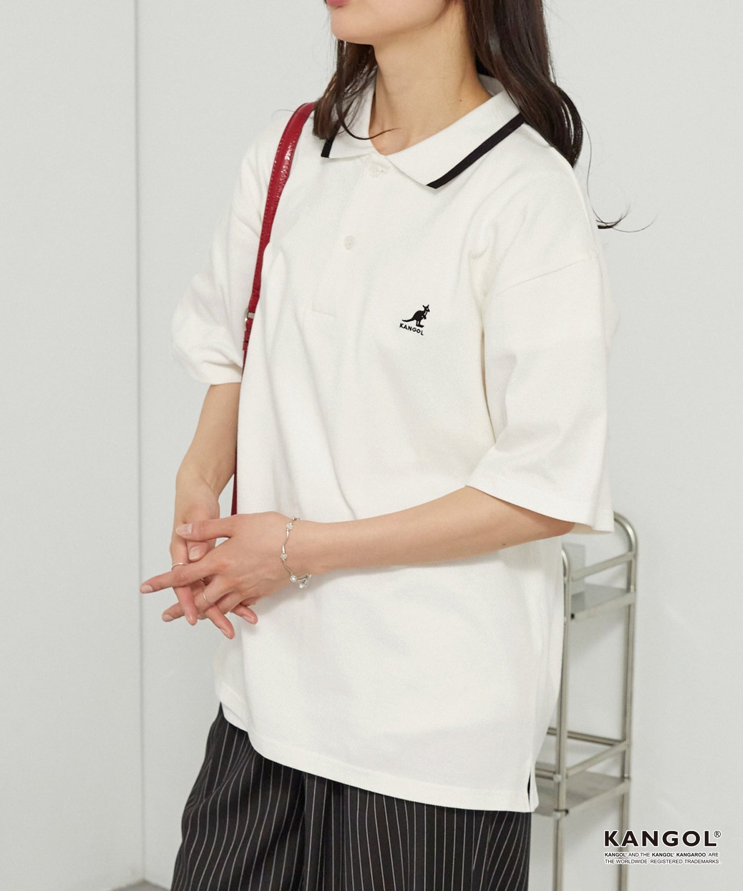 日版KANGOL Logo POLO