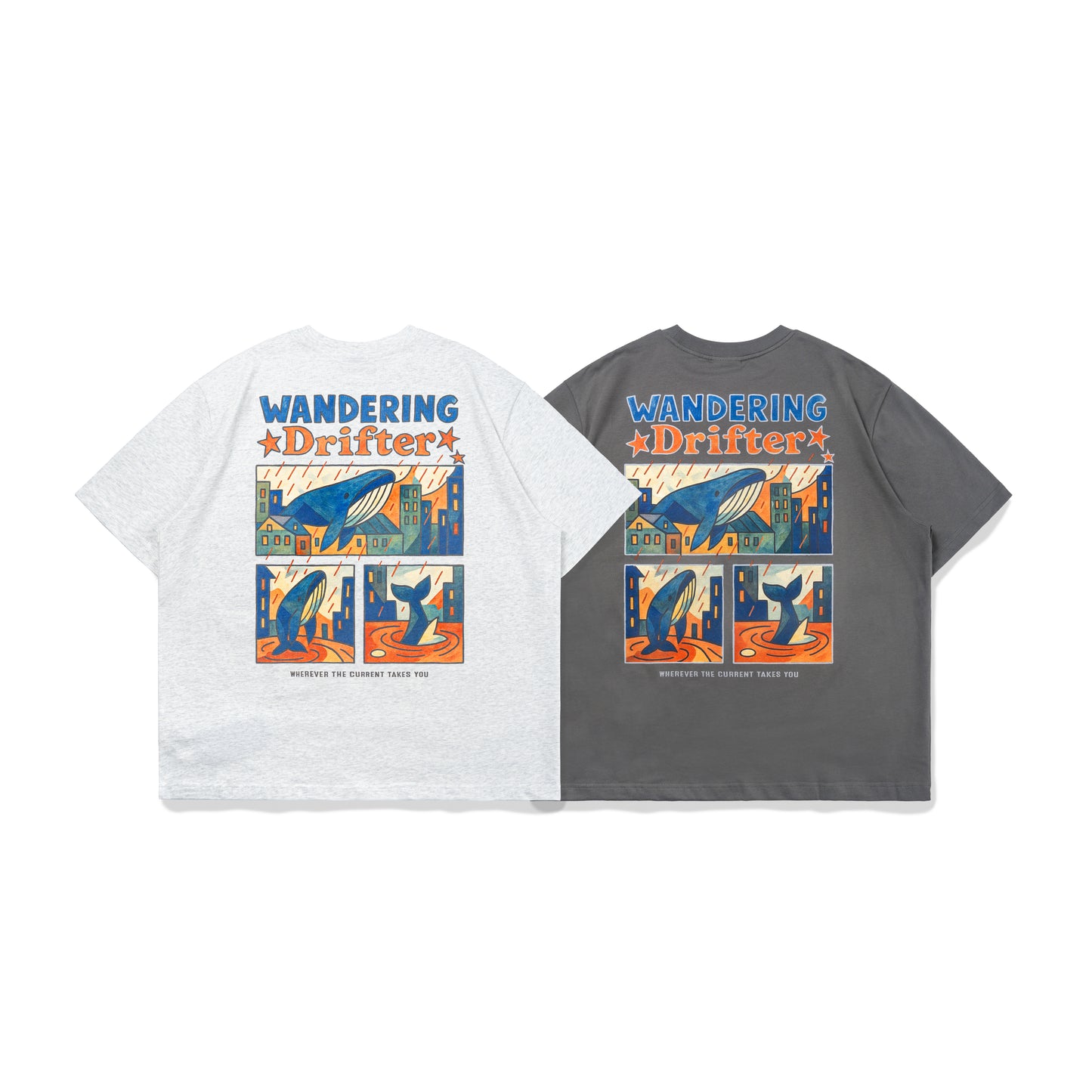 ORDINARY 流浪鯨Tee