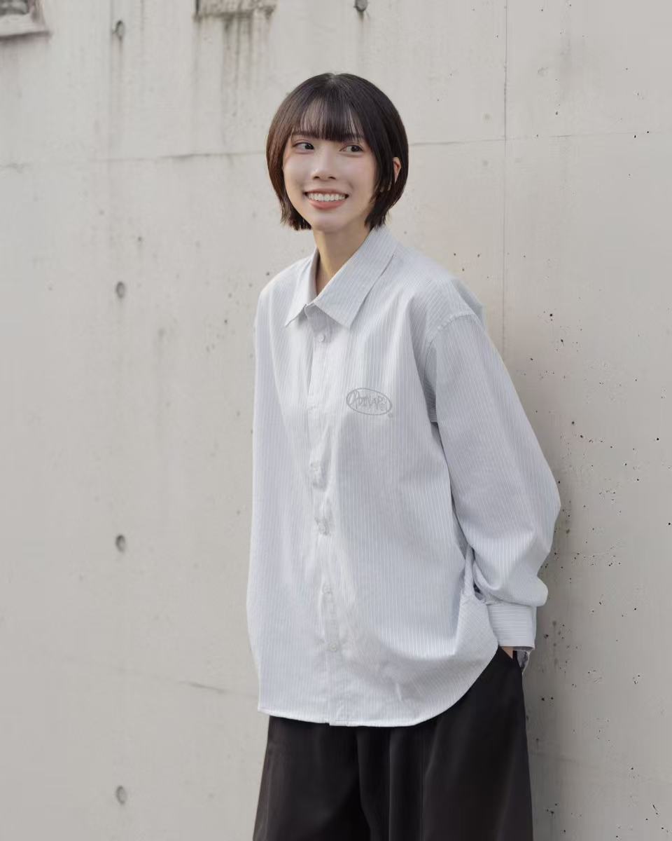 ORDINARY 直紋LOGO襯衫