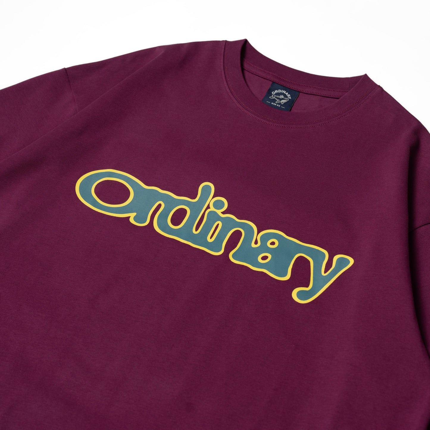 ORDINARY 昏眩Logo基礎長Tee