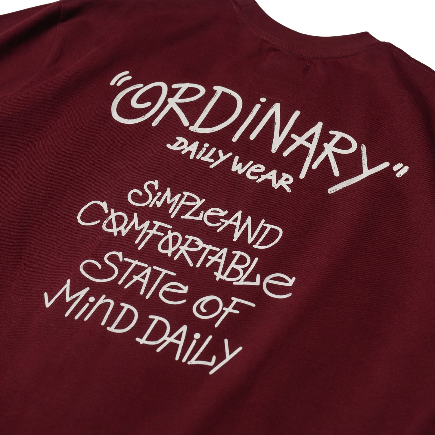 ORDINARY 美式手繪LOGO短Tee