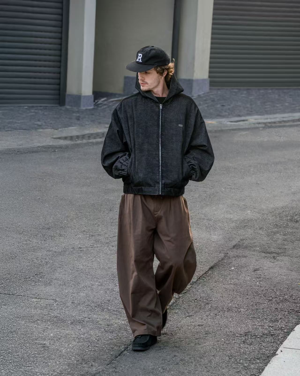 ORDINARY 水洗燈芯絨連帽外套