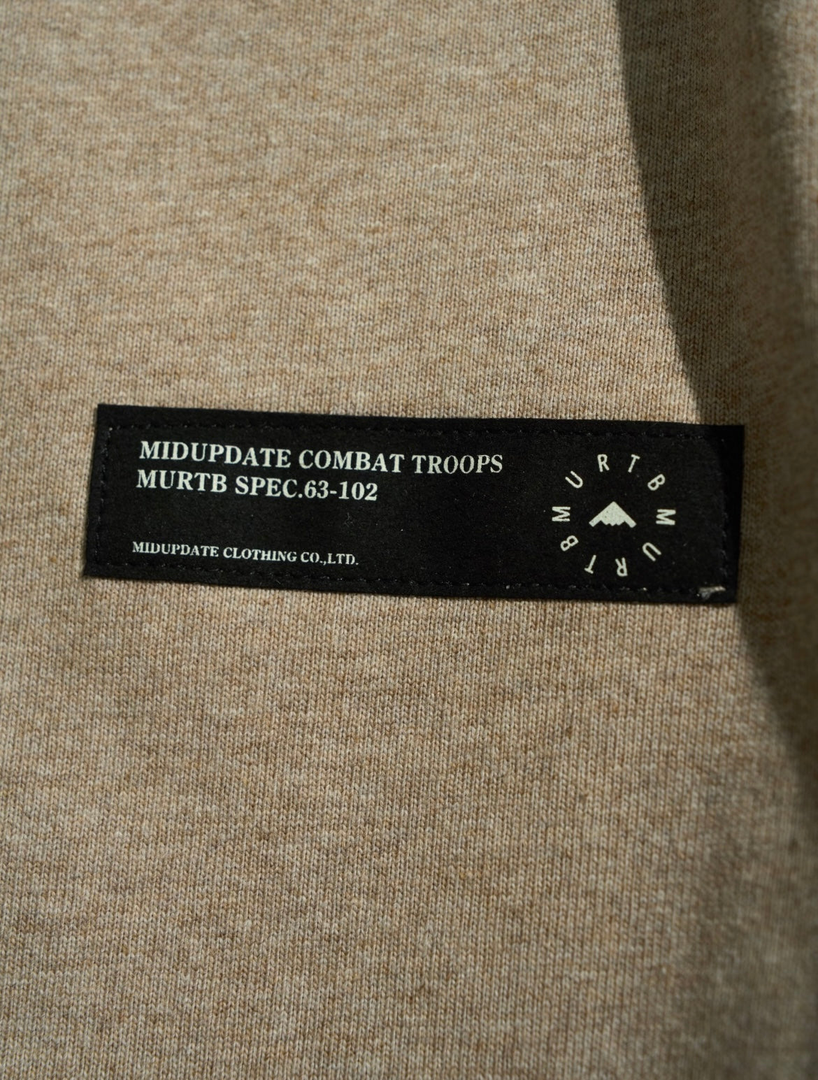 MUD 圓標印花短Tee