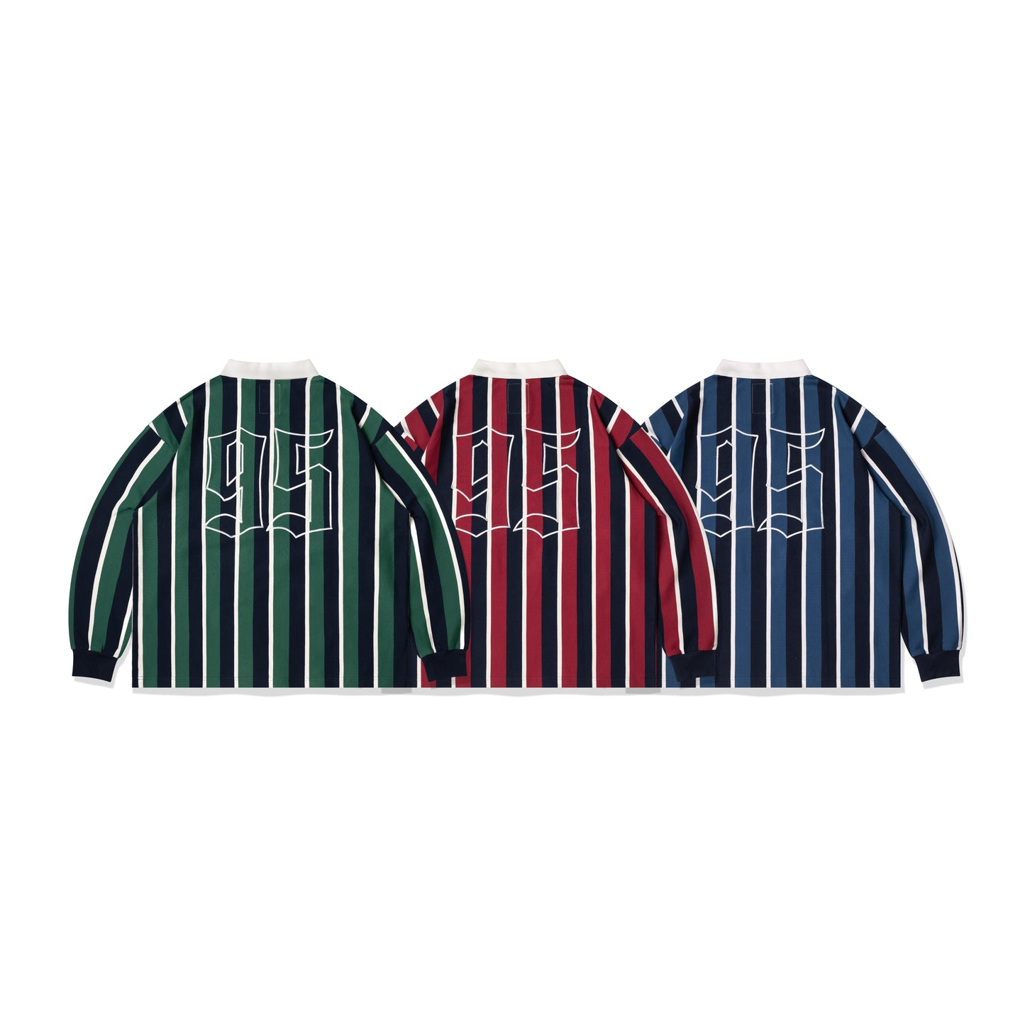 ORDINARY 復古學院條紋POLO衫