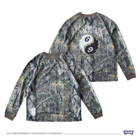 不正經製作 之 69太極 長袖足球TEE