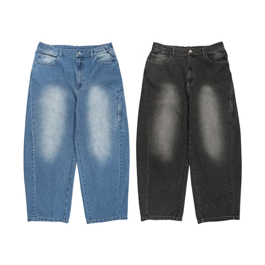 IDE Curve Pants/弧形牛仔褲