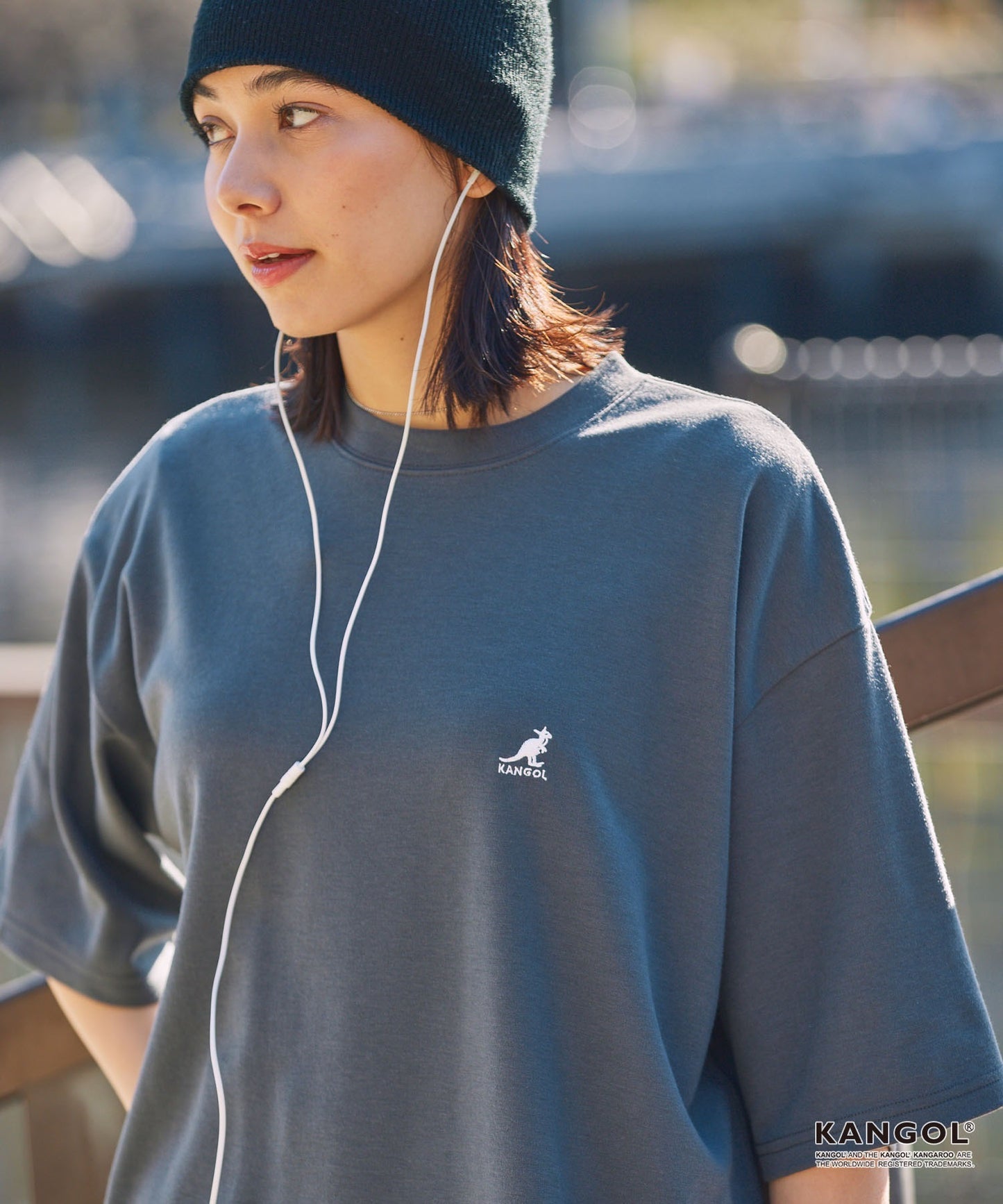 日版KANGOL Logo Tee