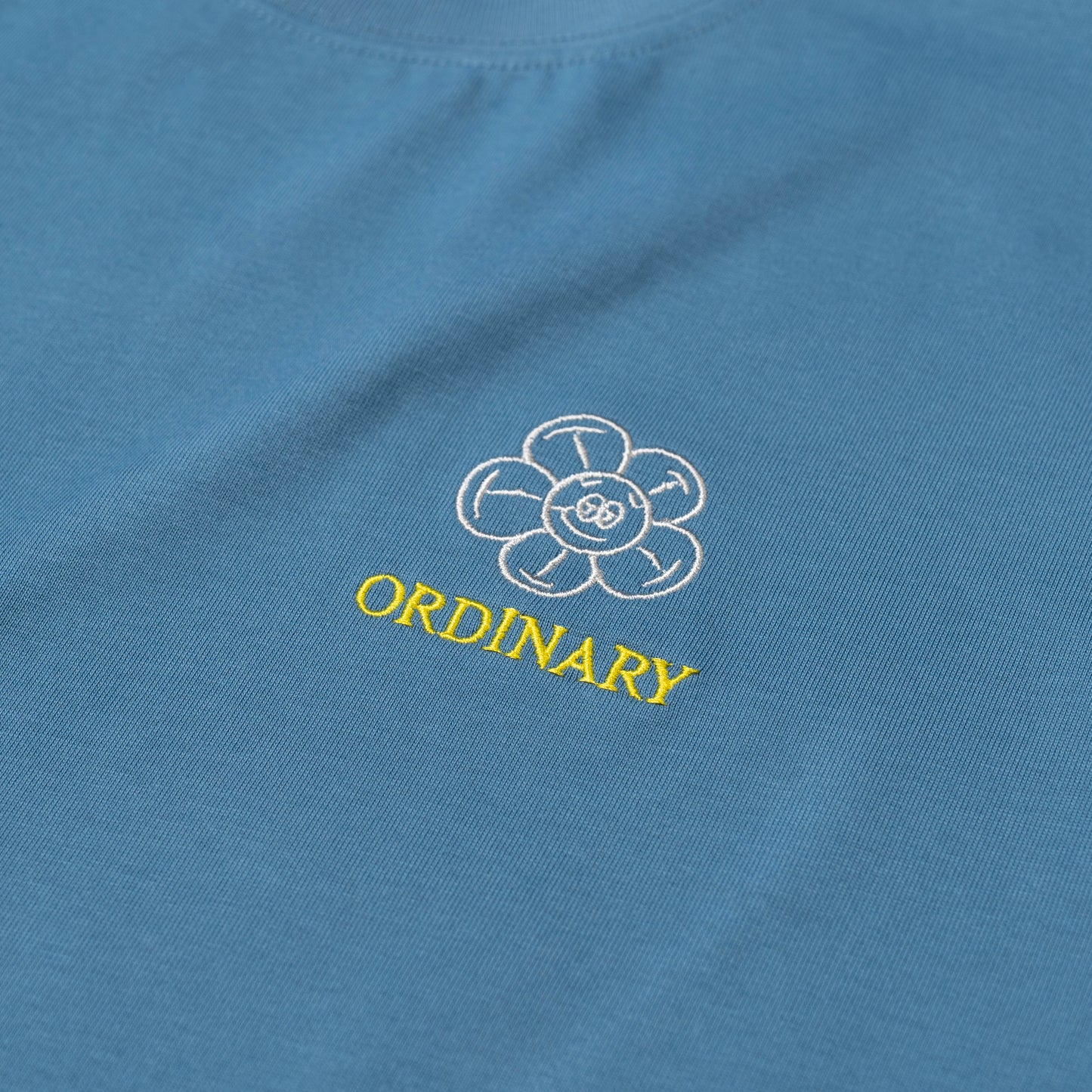 ORDINARY 手繪花朵塗鴉短Tee