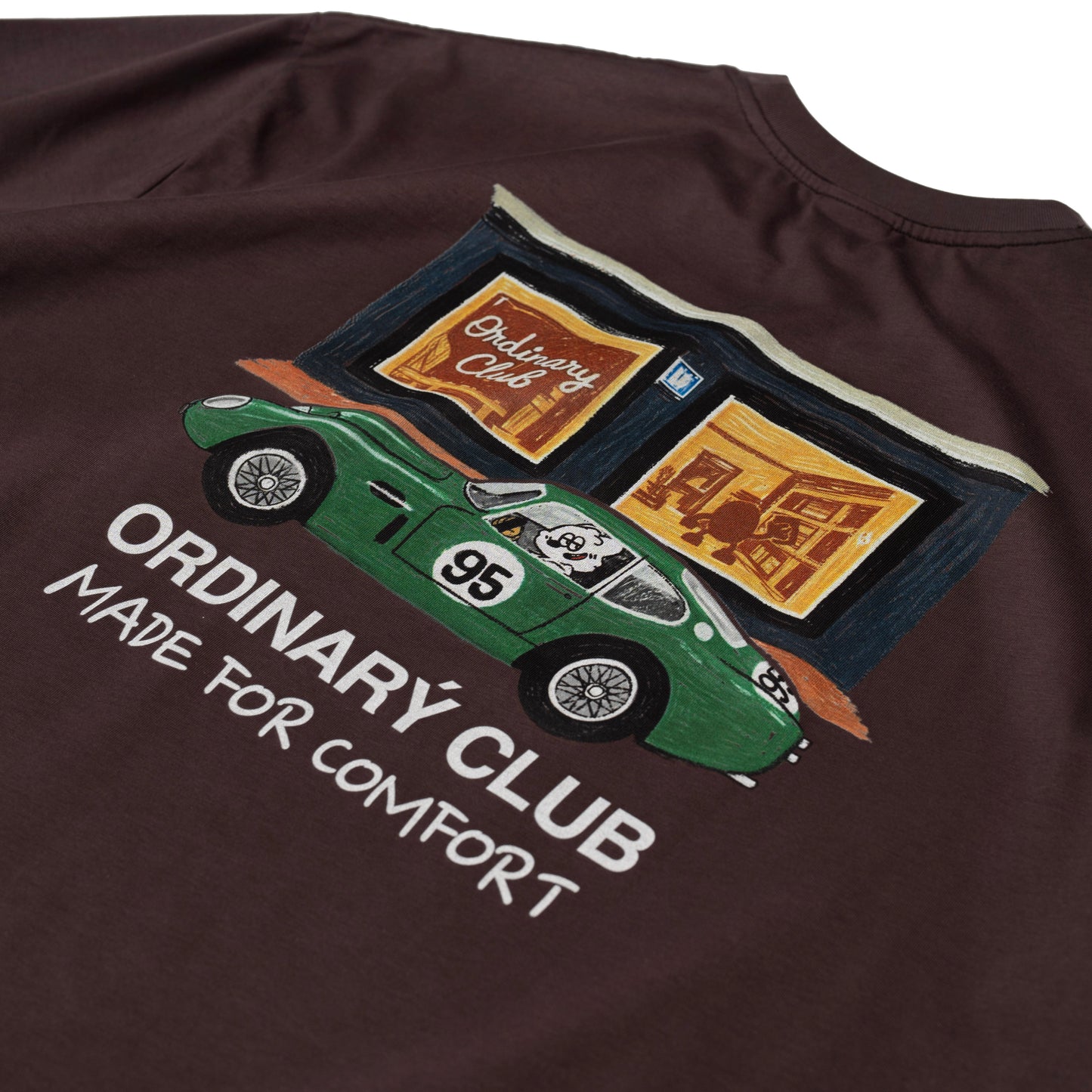ORDINARY 復古蠟筆角色短Tee