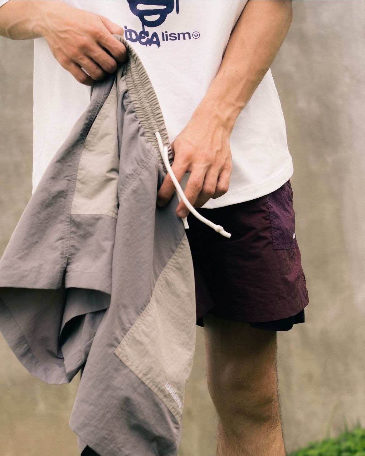 IDE Color Shorts/撞色短褲