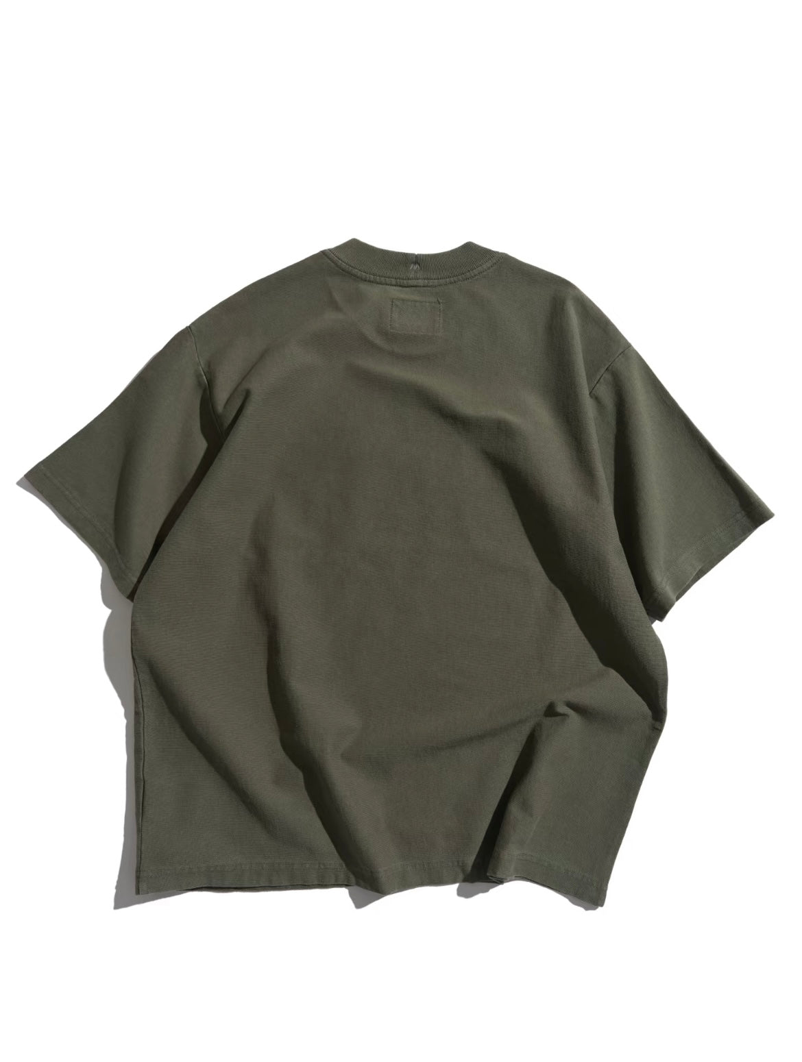 MUD 水洗口袋短Tee