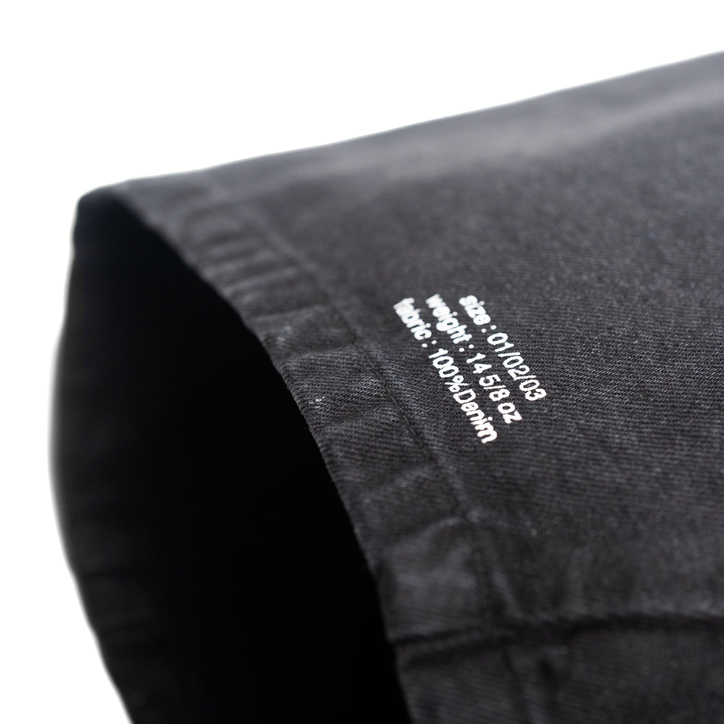 ORDINARY 3D ARC DENIM SHORTS