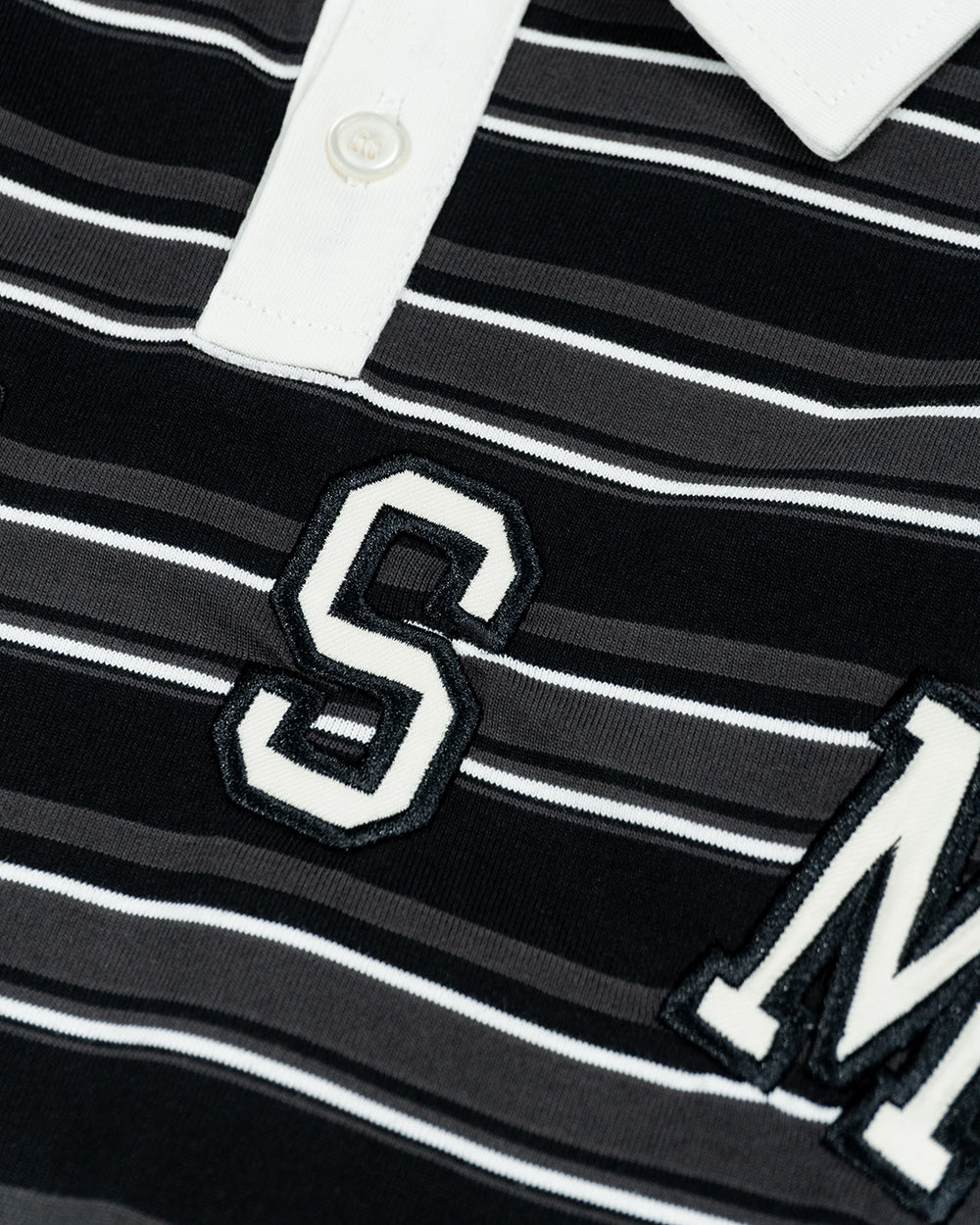 IDE Stripe Polo/條紋Polo衫