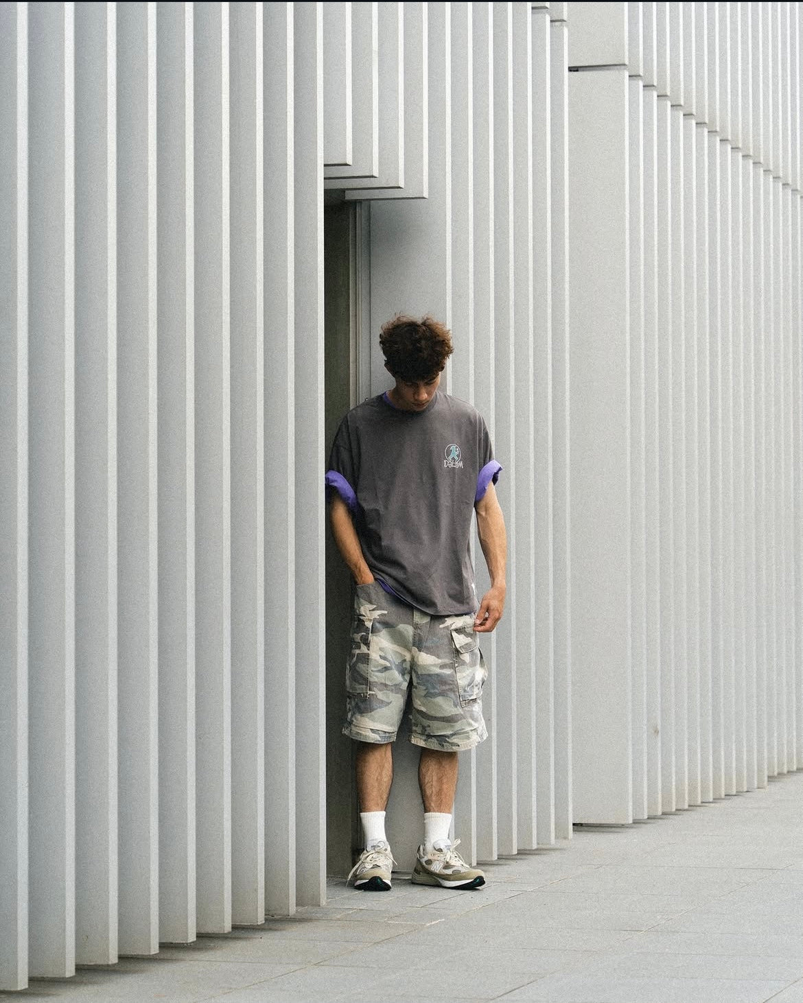 IDE City Walk Tee/小人物短Tee