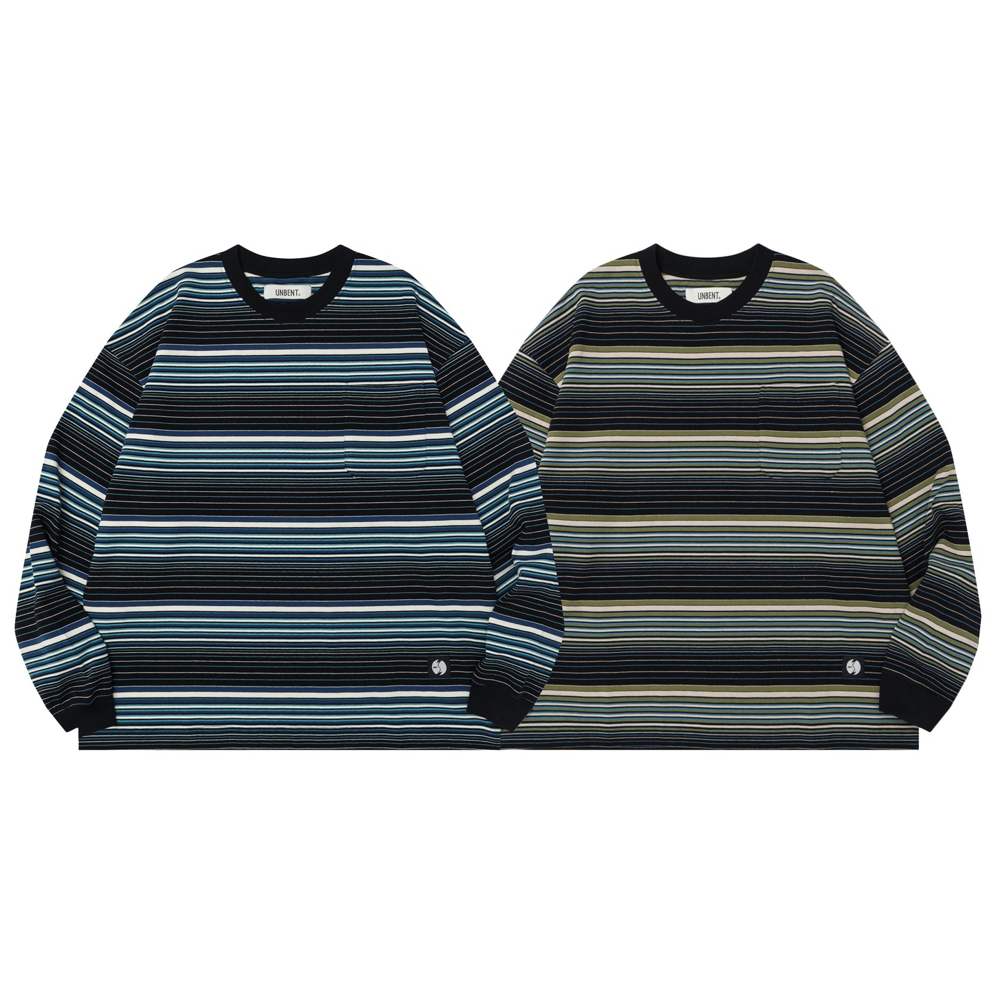 UNBENT 25AW 間條長Tee