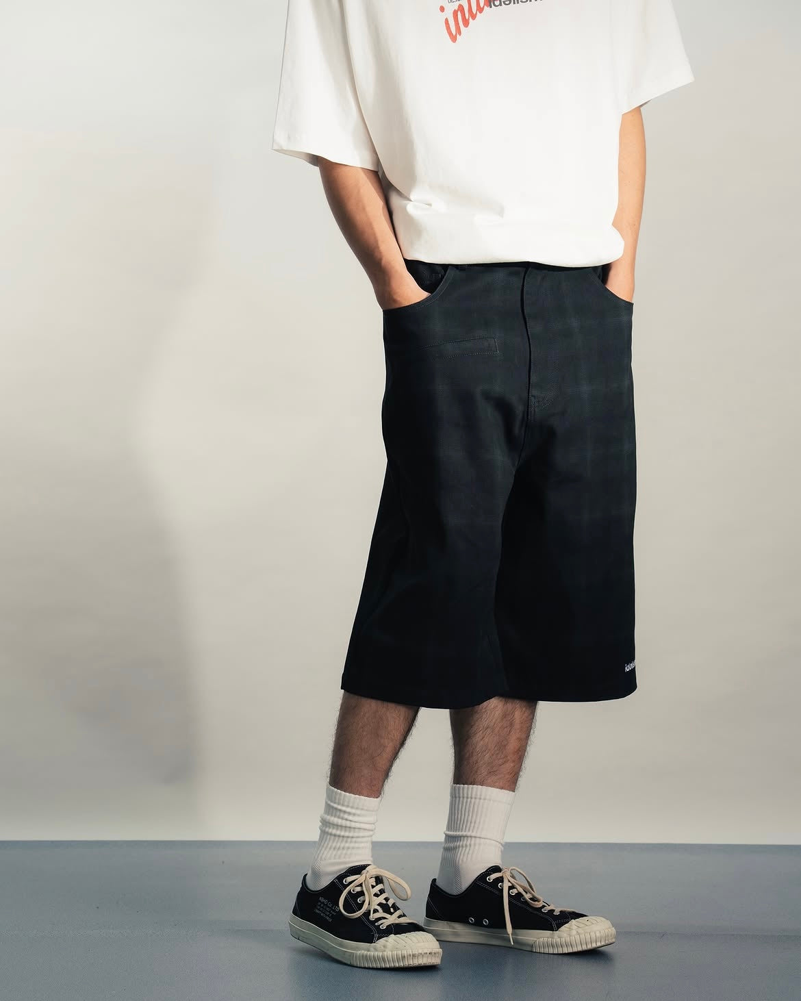 IDE Check Jorts/格紋短褲
