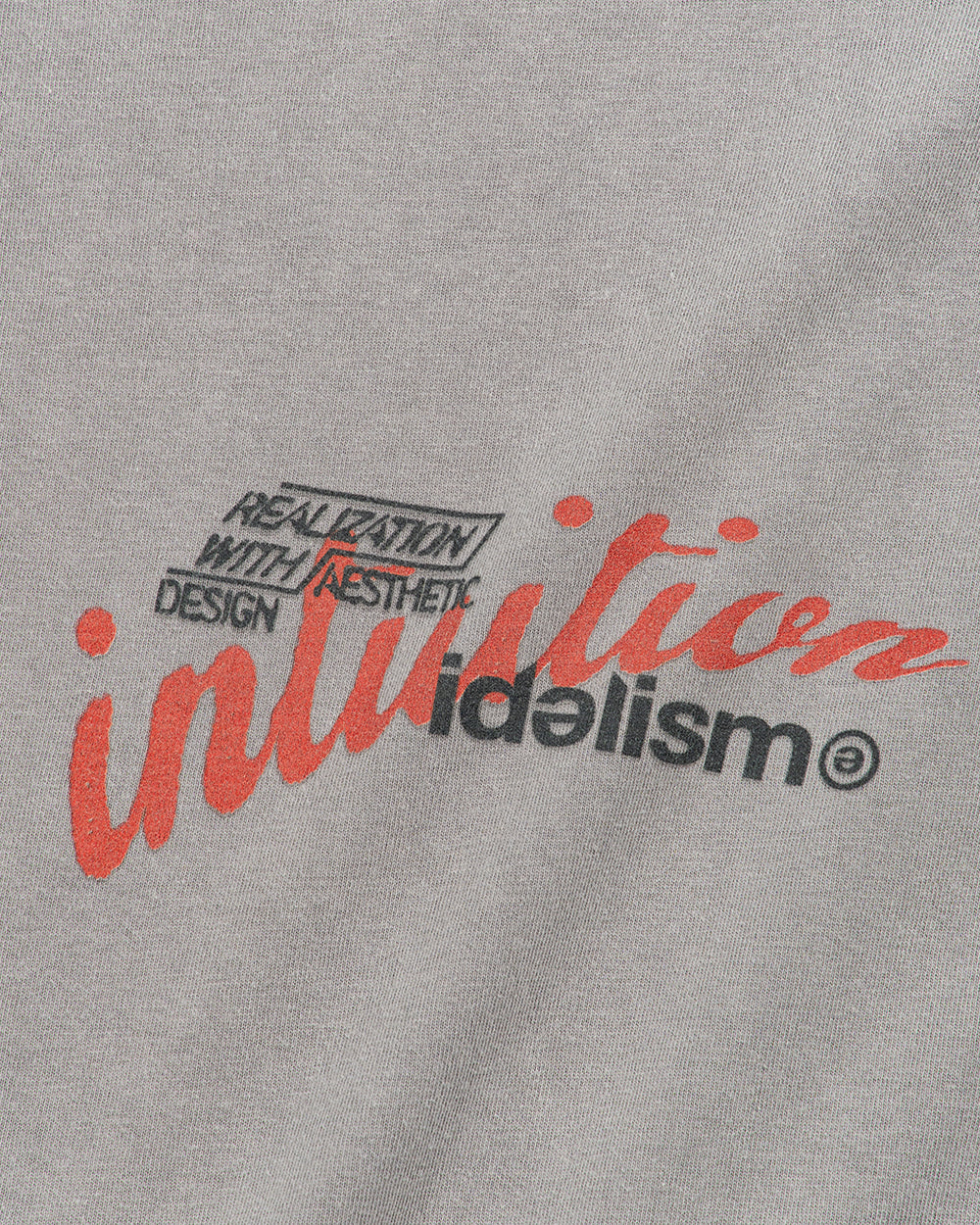 IDE Crow Wash Tee/烏鴉水洗短Tee
