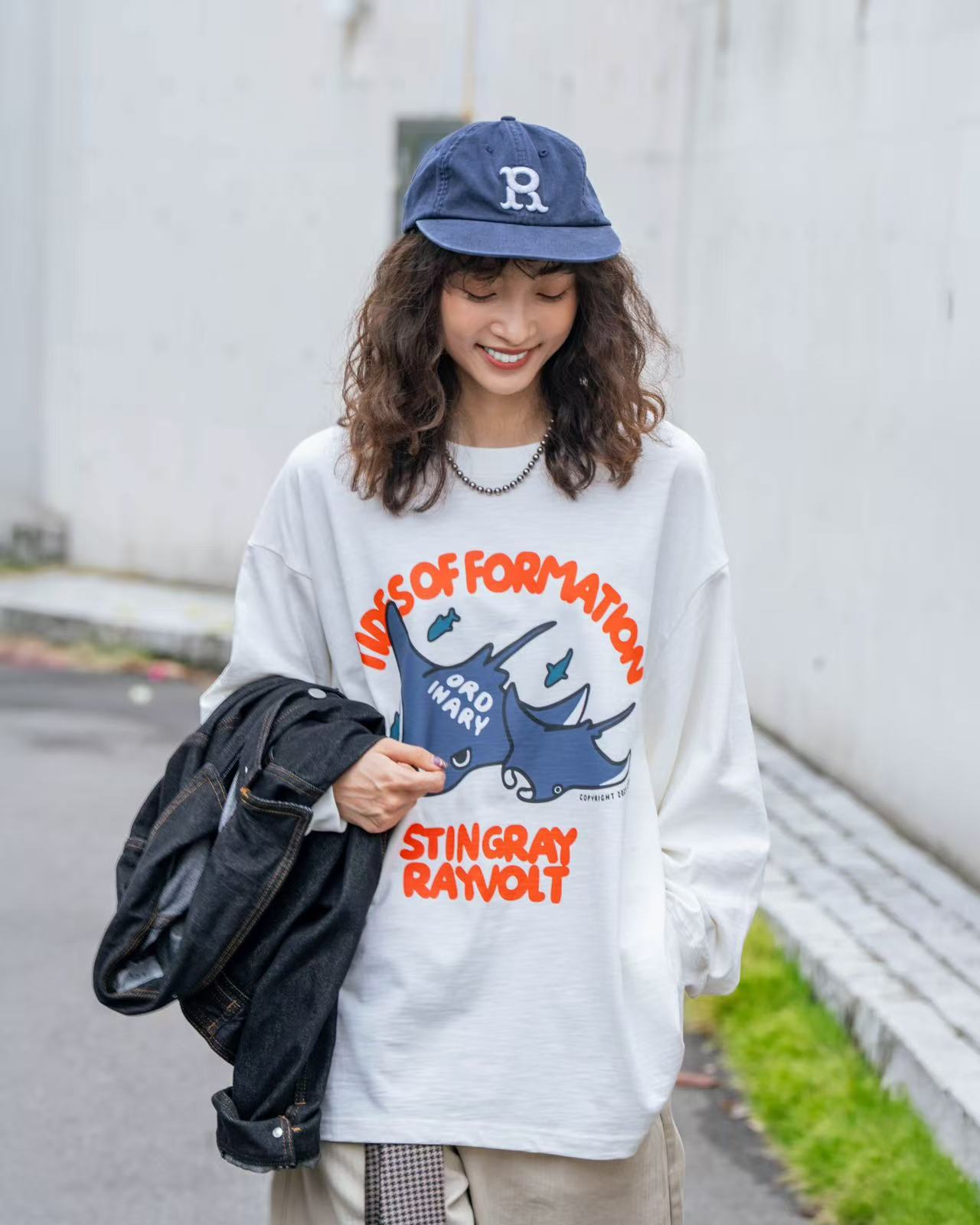 ORDINARY 美式魔鬼魚長Tee