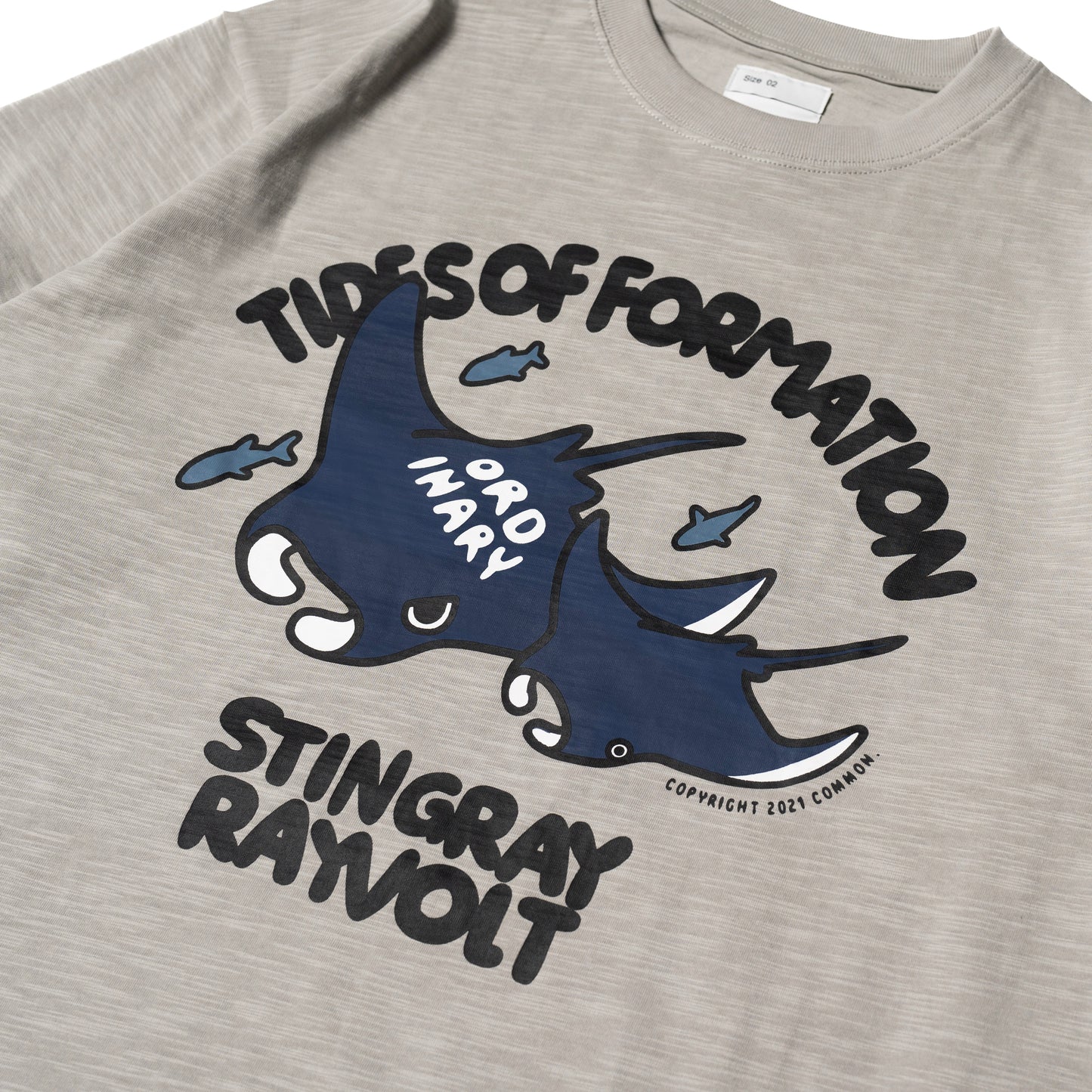 ORDINARY 美式魔鬼魚長Tee