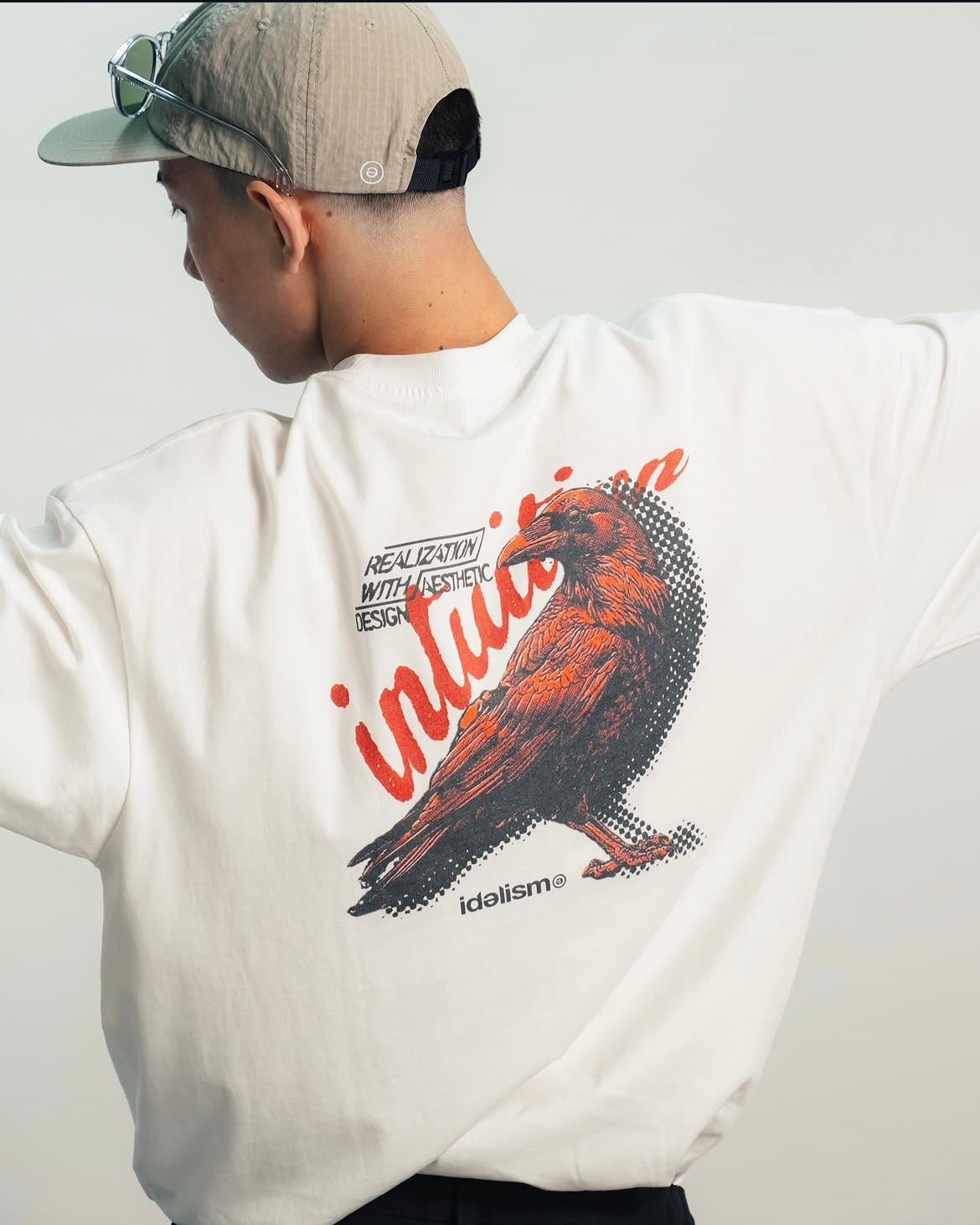 IDE Crow Wash Tee/烏鴉水洗短Tee