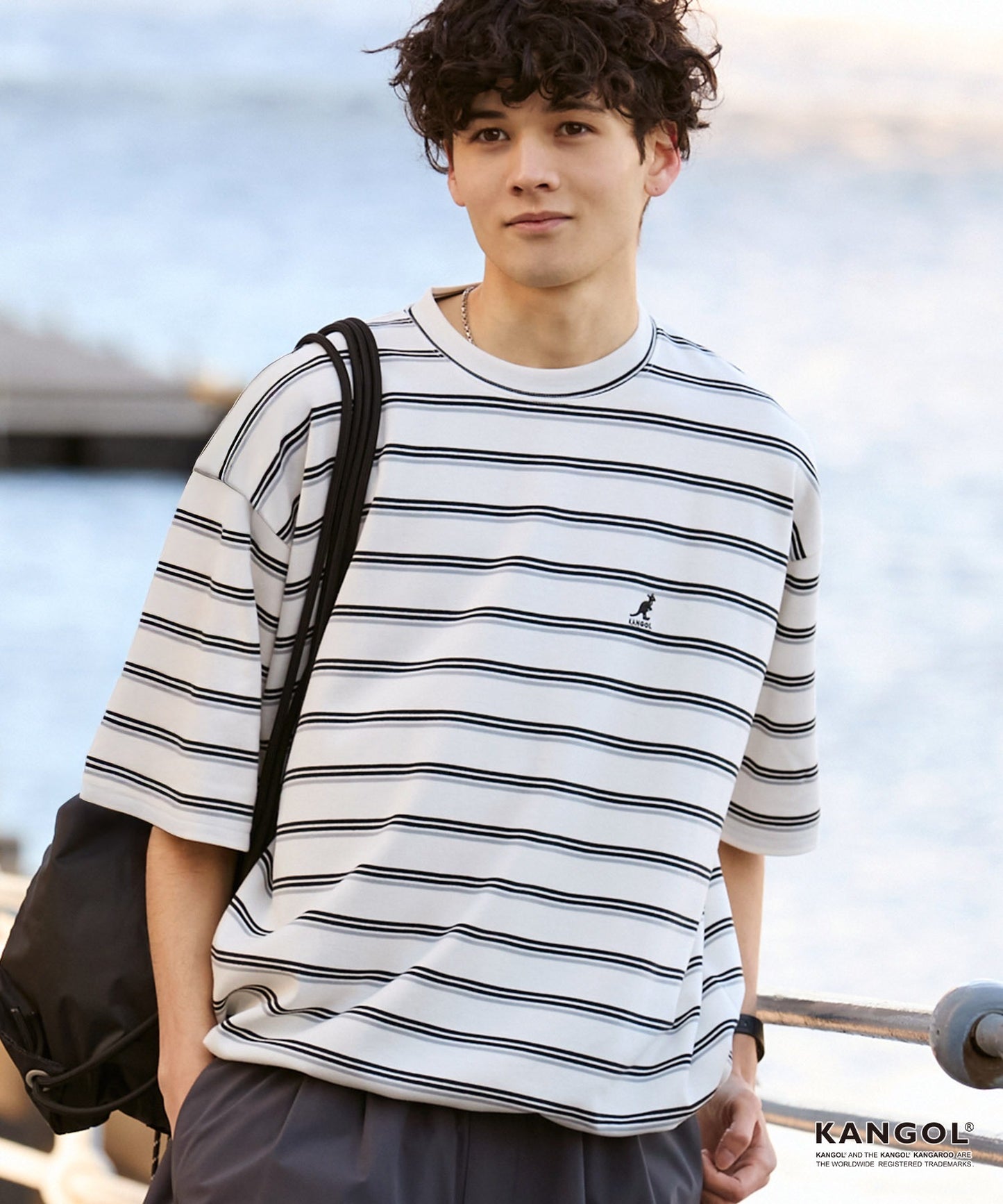 日版KANGOL Logo Tee