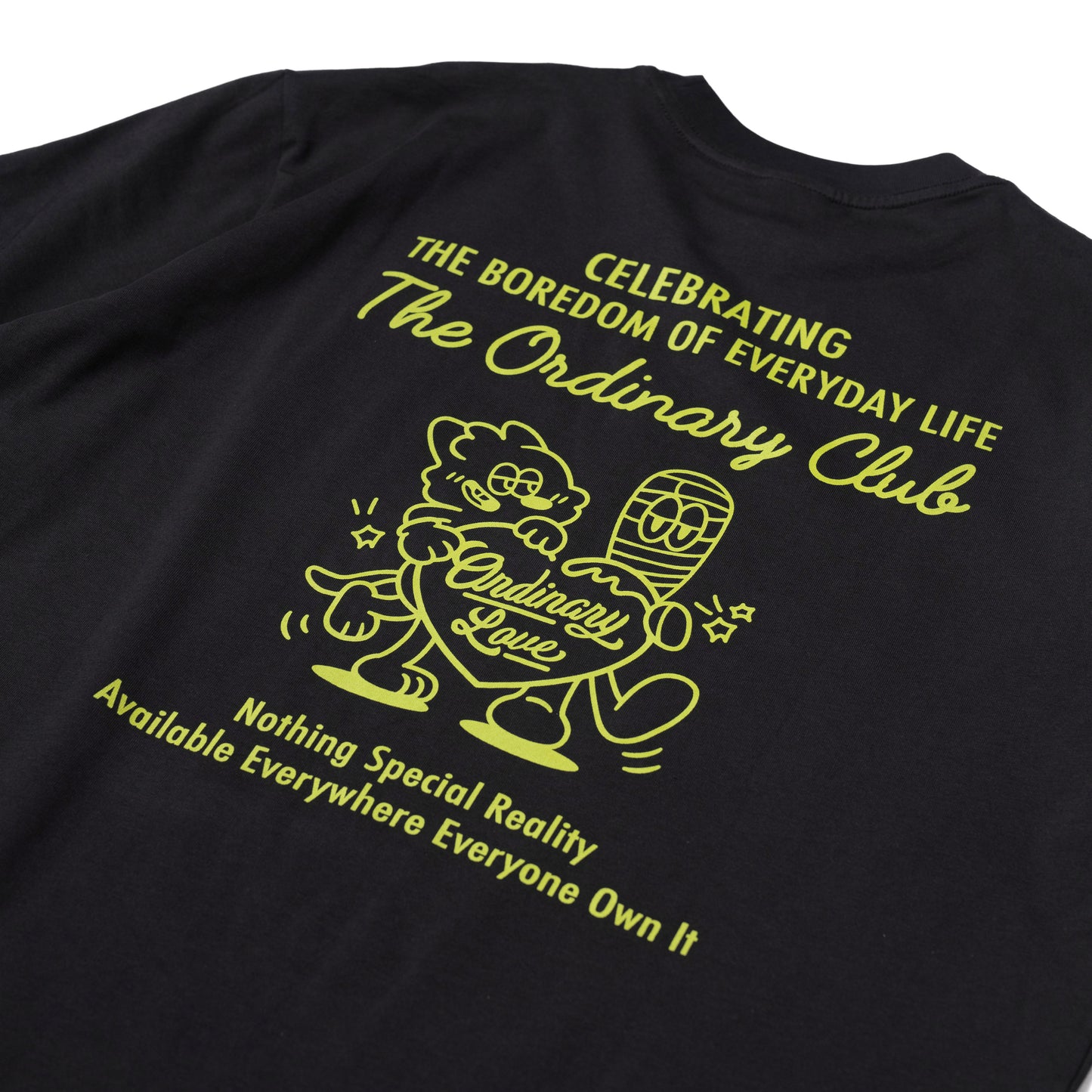 ORDINARY 愛心衝浪復古短Tee