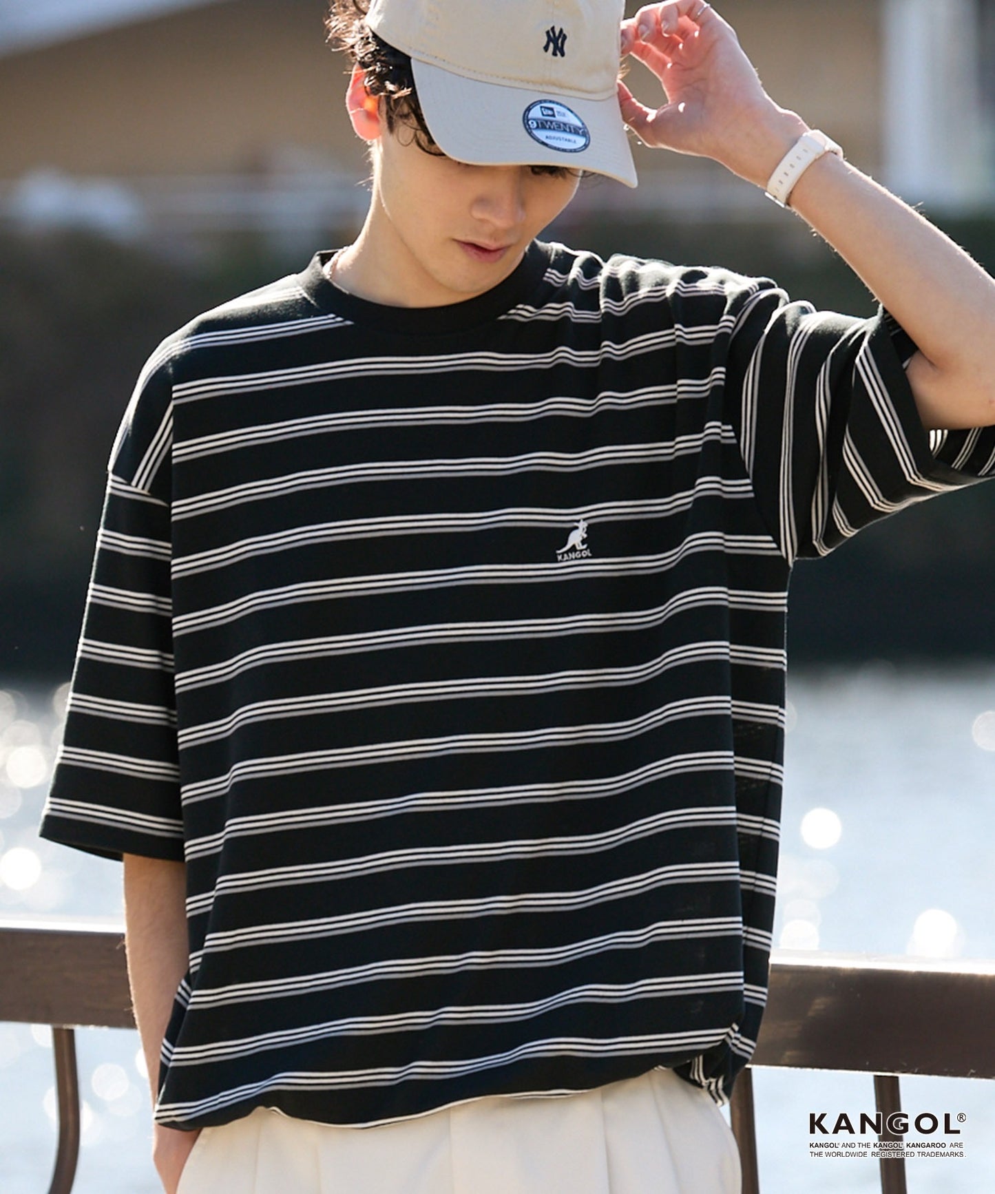 日版KANGOL Logo Tee